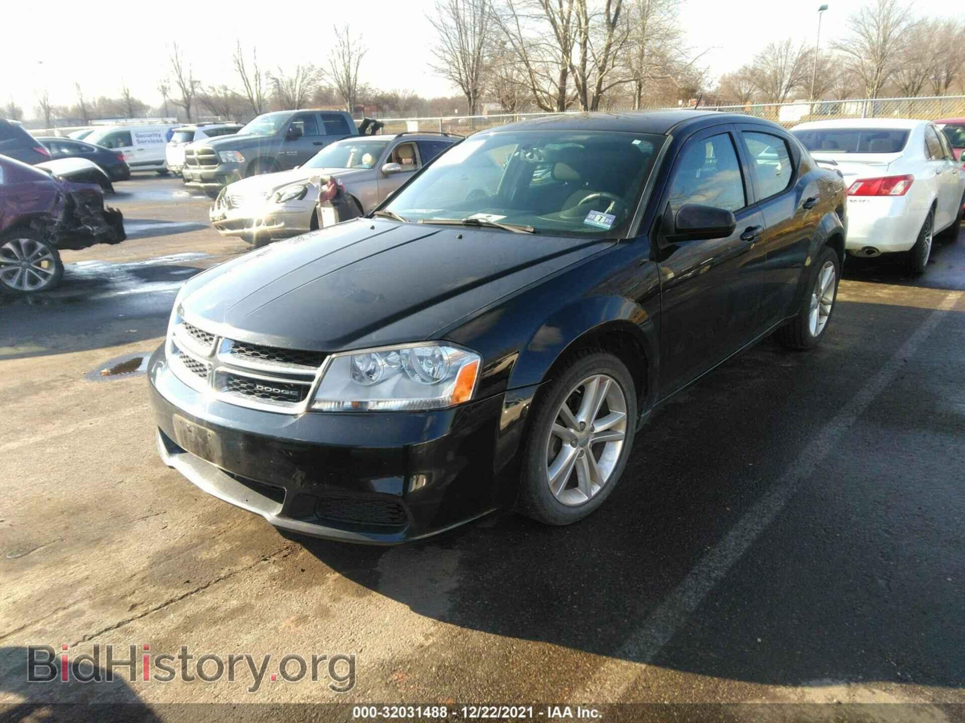 2012 DODGE AVENGER - VIN: 1C3CDZCB1CN186100 - Фото 2