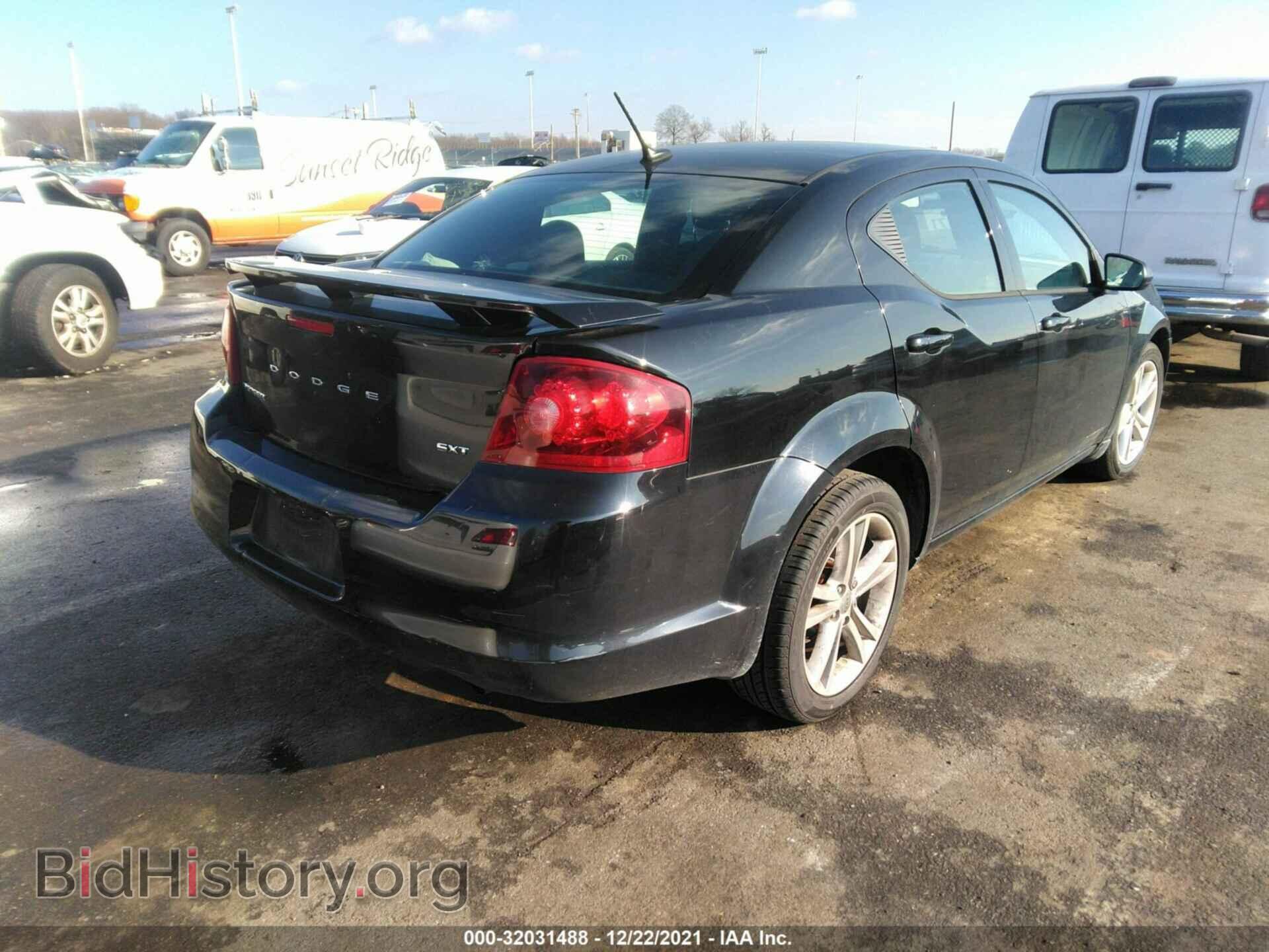 2012 DODGE AVENGER - VIN: 1C3CDZCB1CN186100 - Фото 4