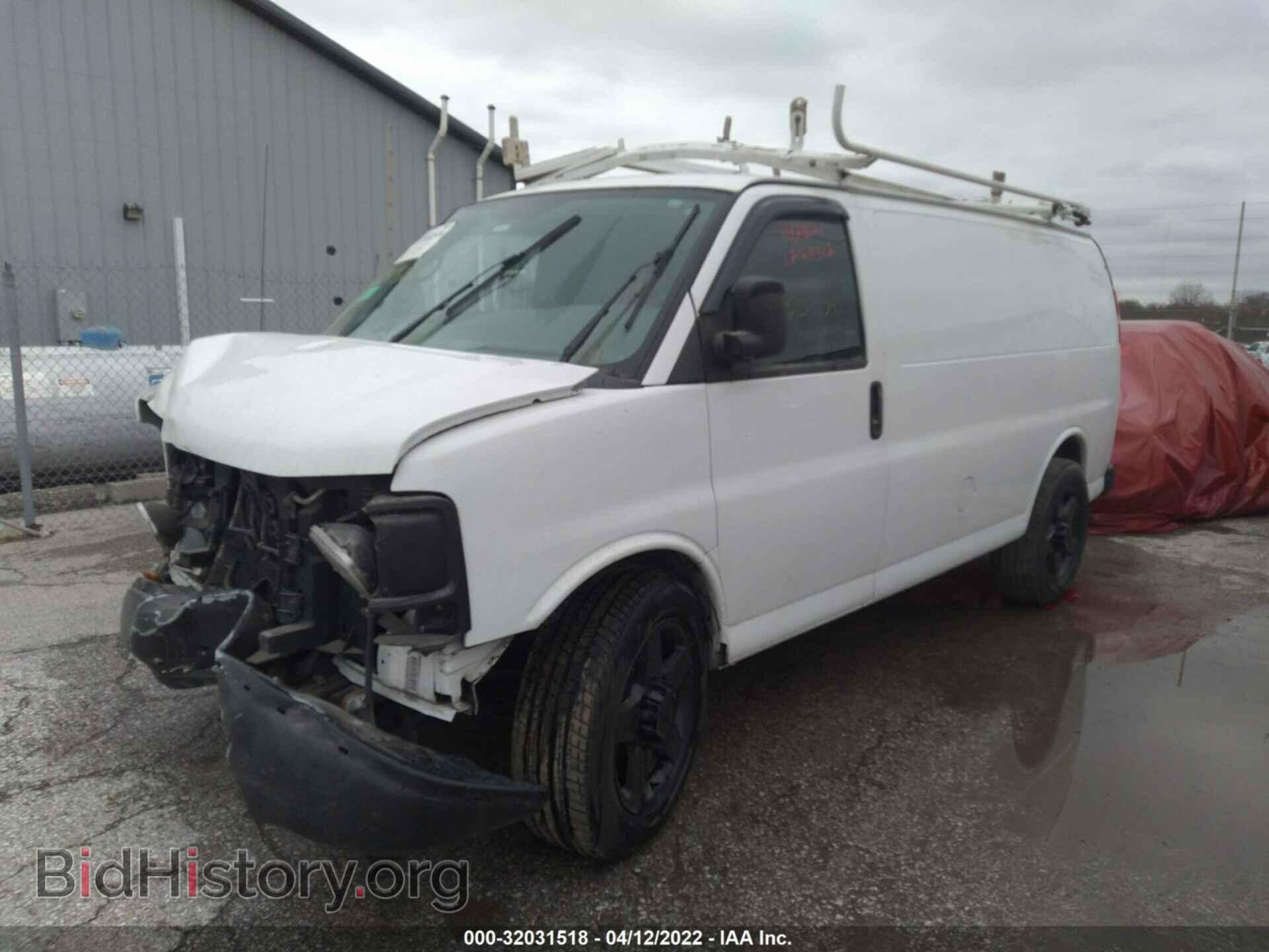 2013 CHEVROLET EXPRESS CARGO VAN - VIN: 1GCWGFCAXD1193691 - Фото 2