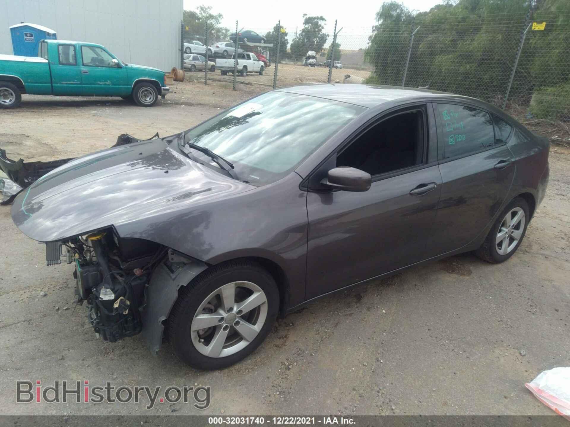 2015 DODGE DART - VIN: 1C3CDFBB2FD310496 - Photo 2
