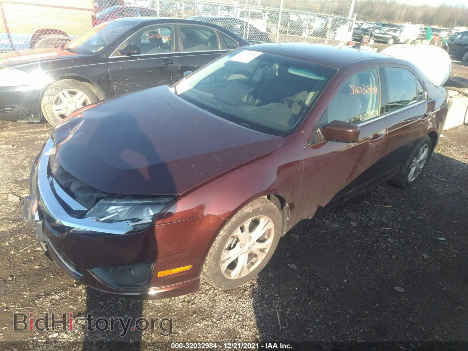 2012 FORD FUSION - VIN: 3FAHP0HA6CR180302 - Фото 2