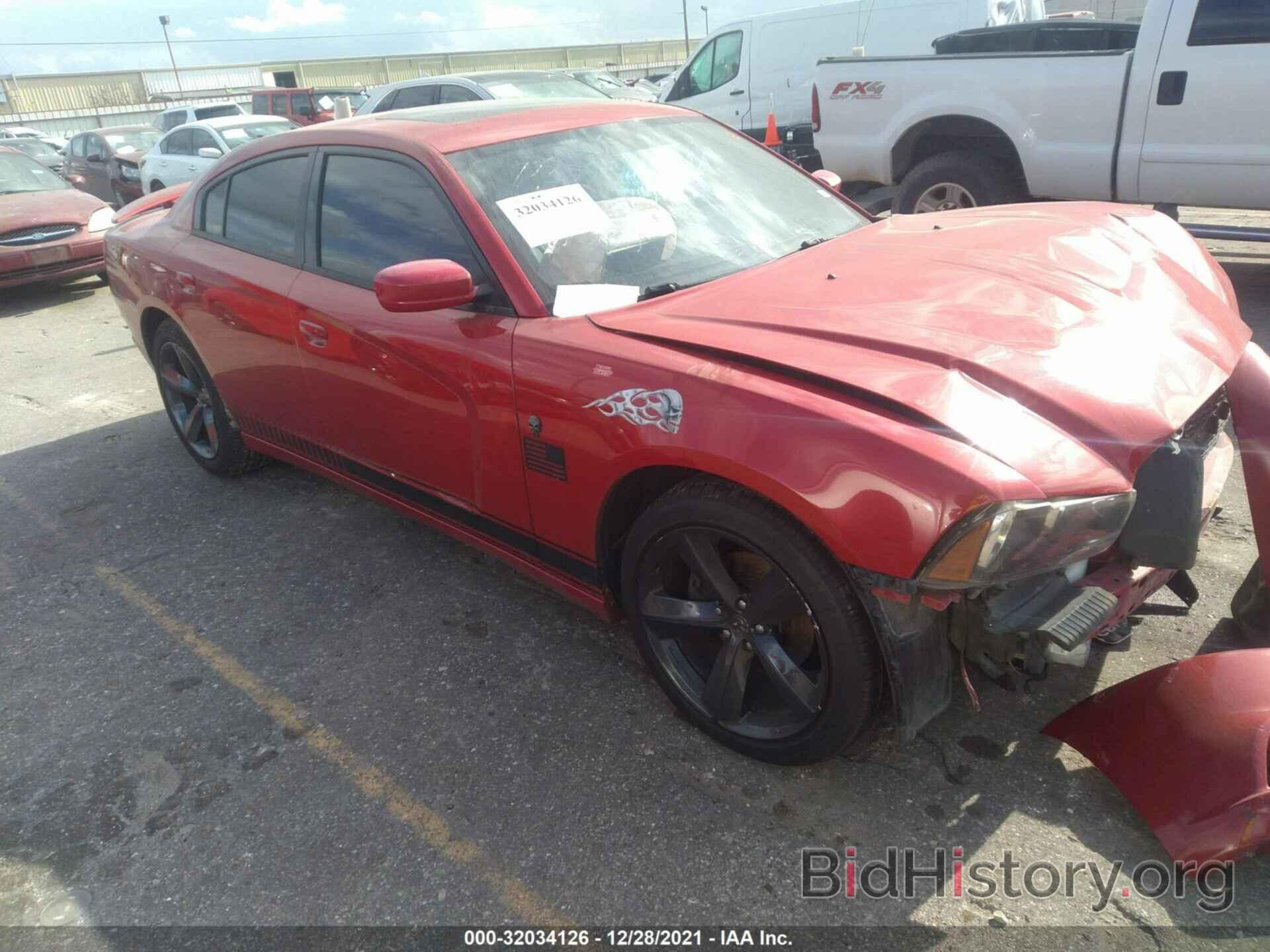 Photo 2C3CDXHG6CH148444 - DODGE CHARGER 2012