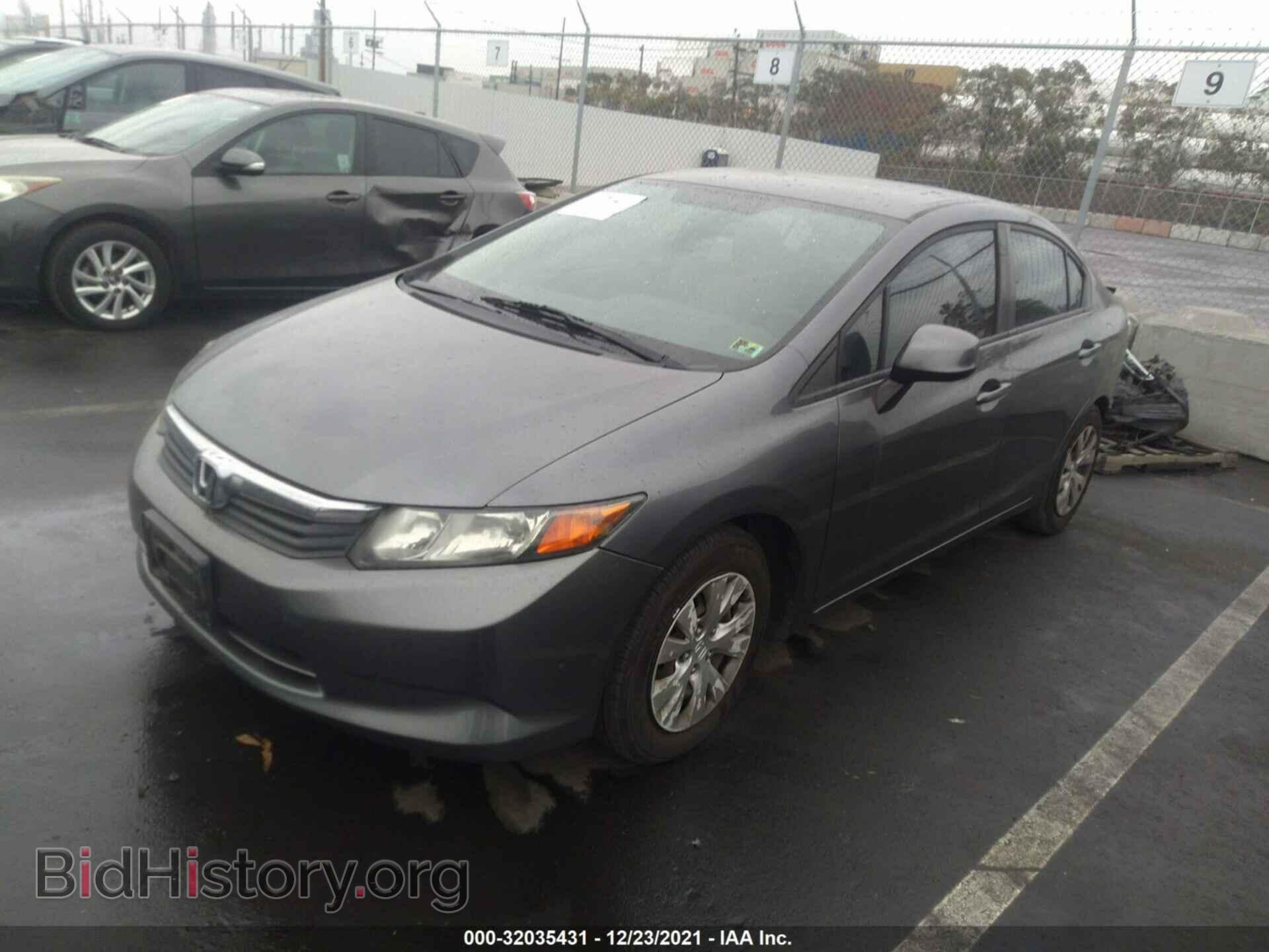 2012 HONDA CIVIC SDN - VIN: 19XFB2F58CE388822 - Фото 2