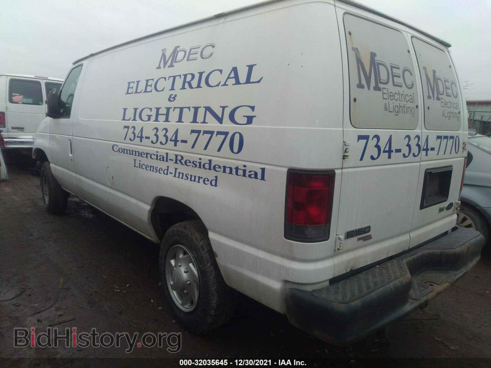 2012 FORD ECONOLINE CARGO VAN - VIN: 1FTNE1EW6CDA35732 - Фото 3