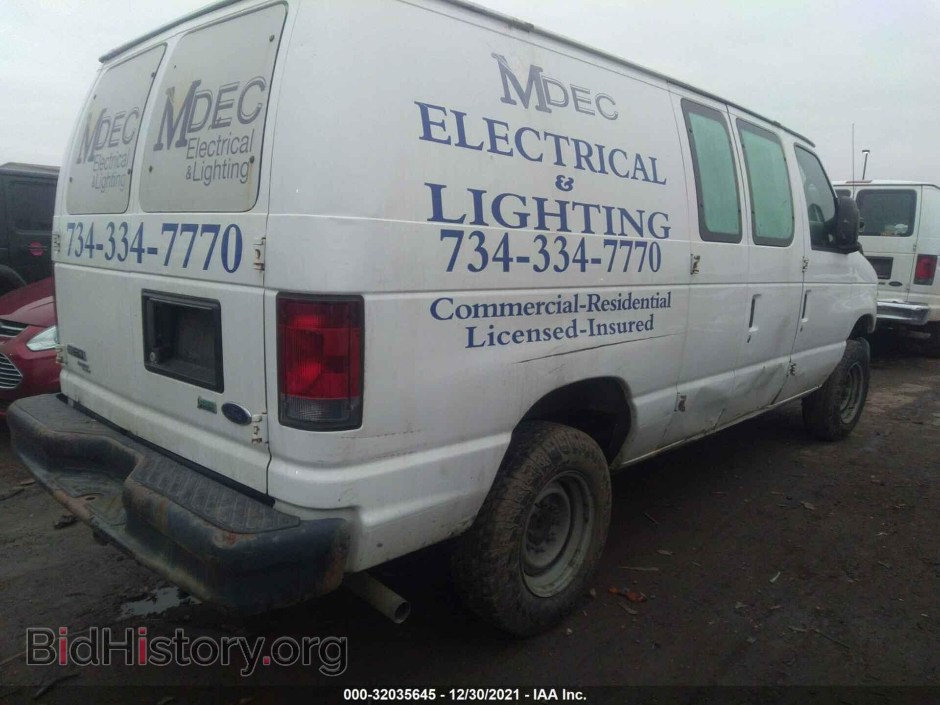 2012 FORD ECONOLINE CARGO VAN - VIN: 1FTNE1EW6CDA35732 - Фото 4