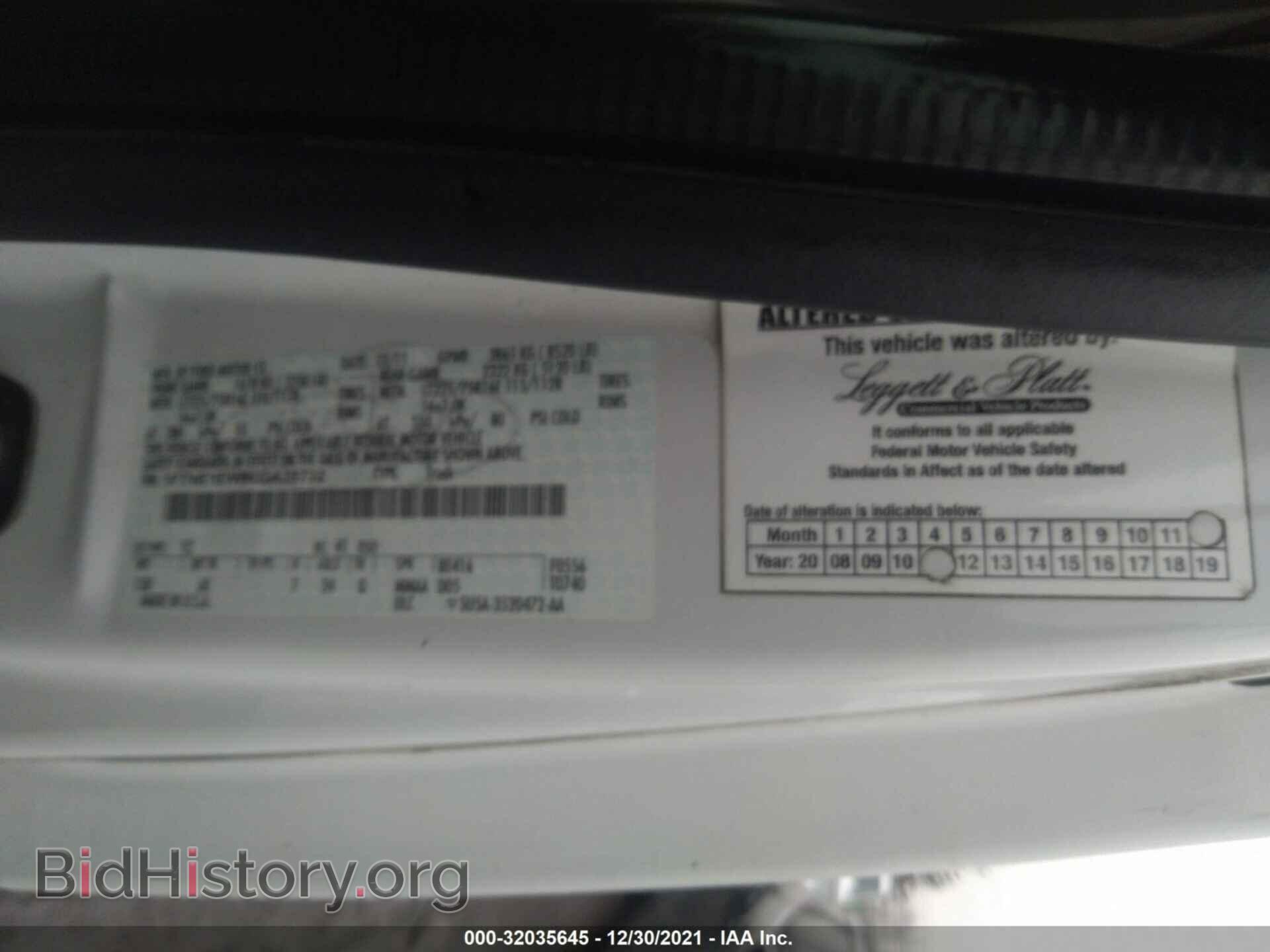 2012 FORD ECONOLINE CARGO VAN - VIN: 1FTNE1EW6CDA35732 - Фото 9