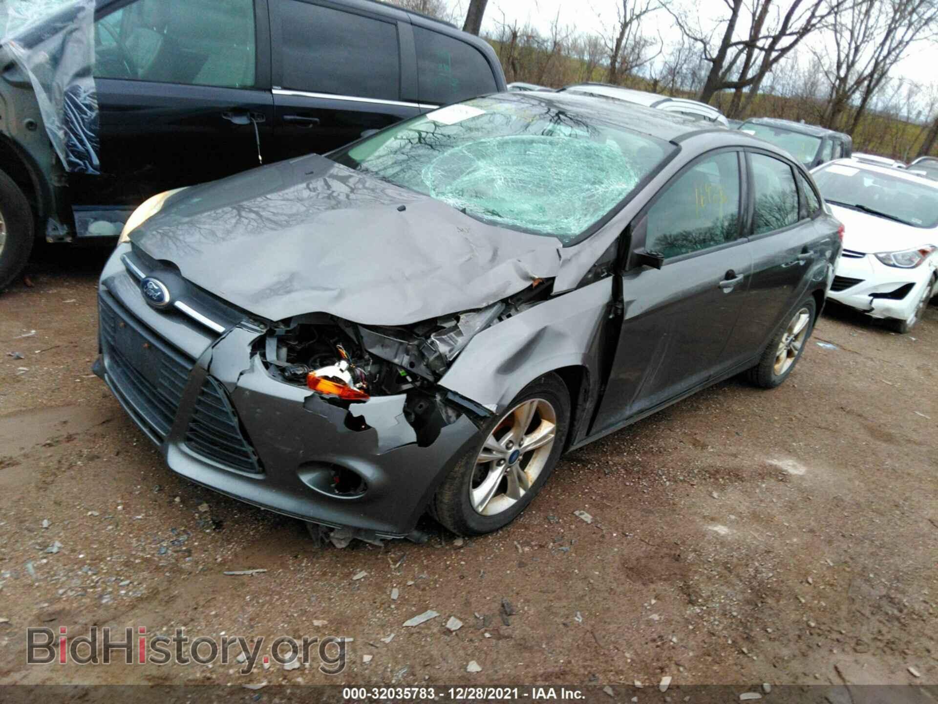 2014 FORD FOCUS - VIN: 1FADP3F28EL253215 - Фото 2
