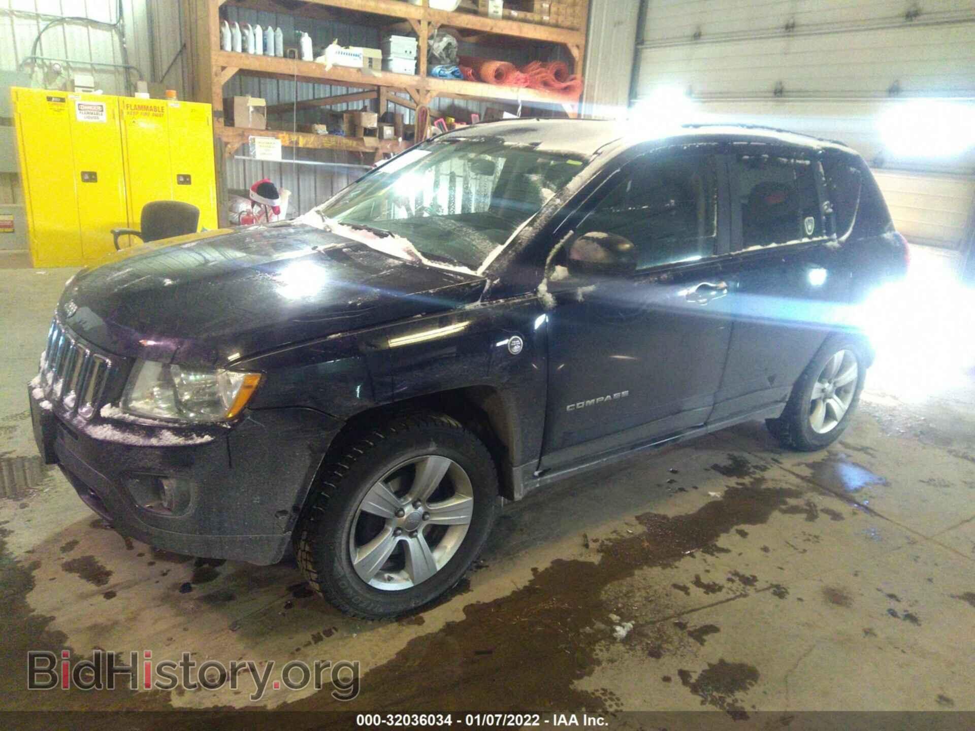 2012 JEEP COMPASS - VIN: 1C4NJDEB6CD625018 - Фото 2