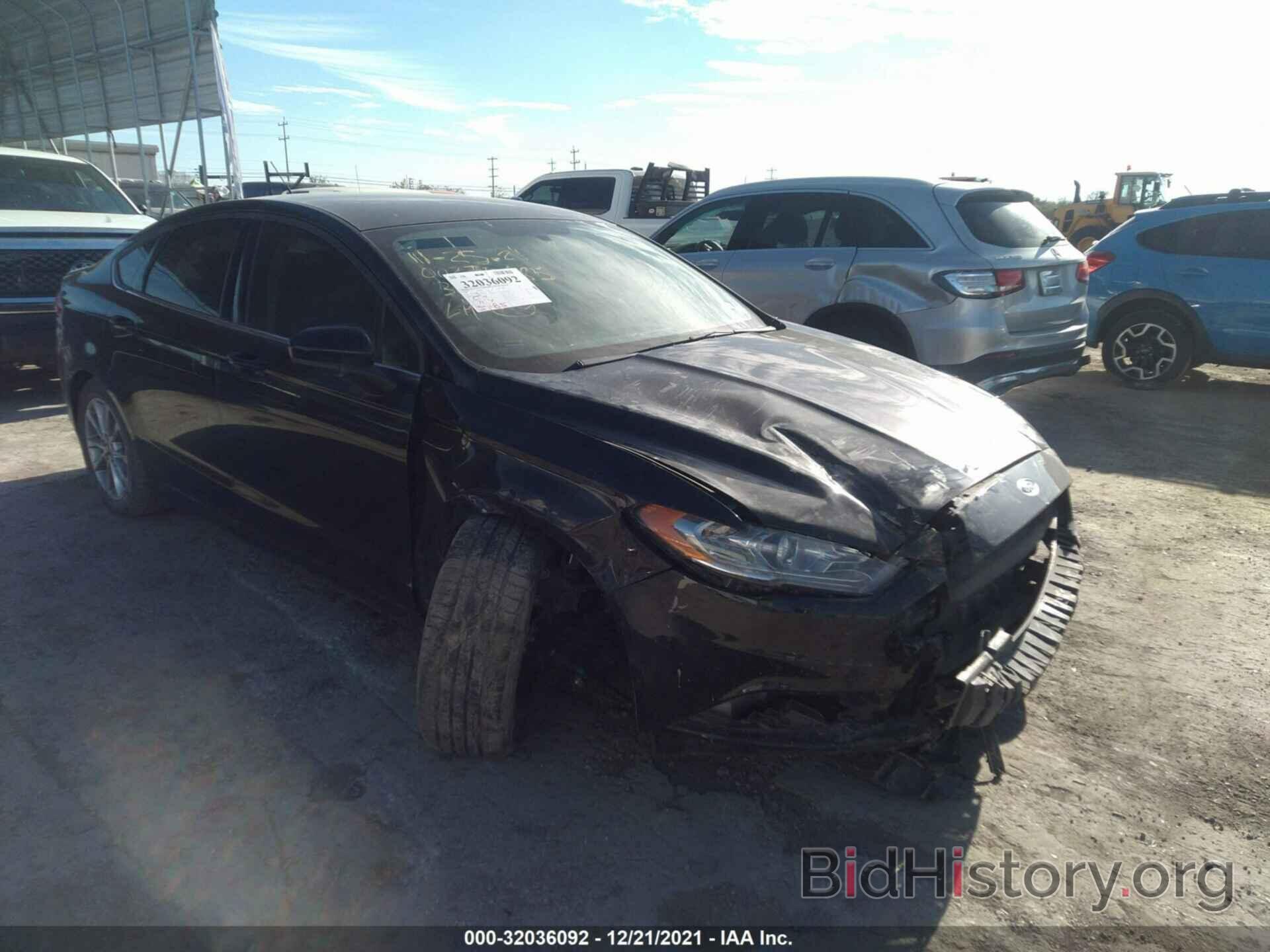 Photo 3FA6P0HDXHR302622 - FORD FUSION 2017