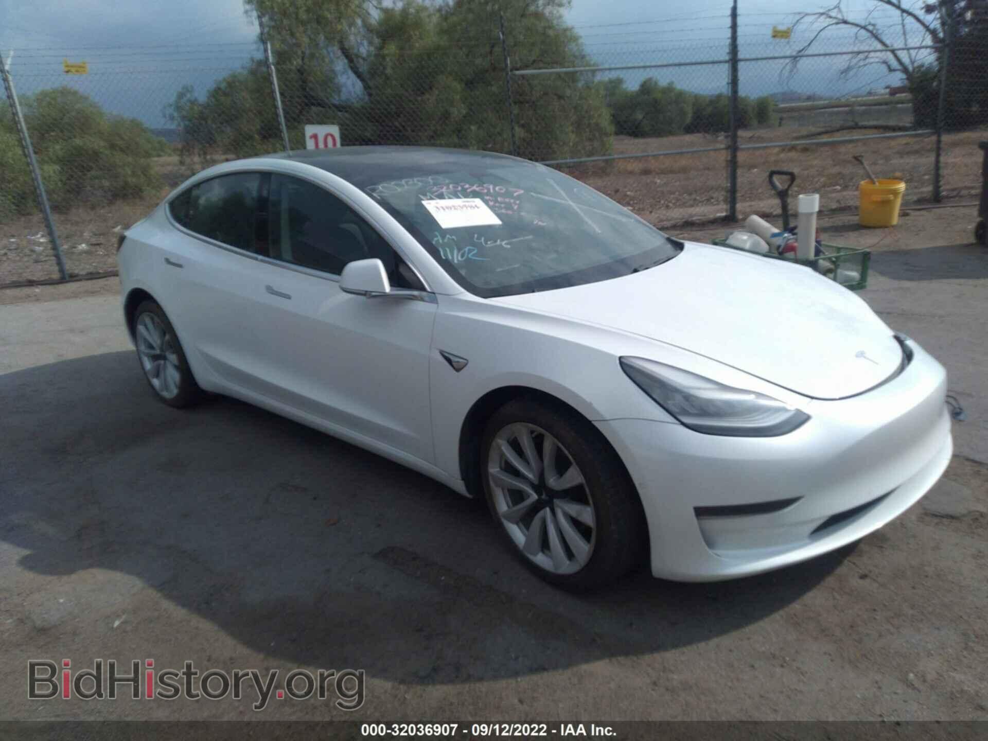 Фотография 5YJ3E1EA4KF472535 - TESLA MODEL 3 2019