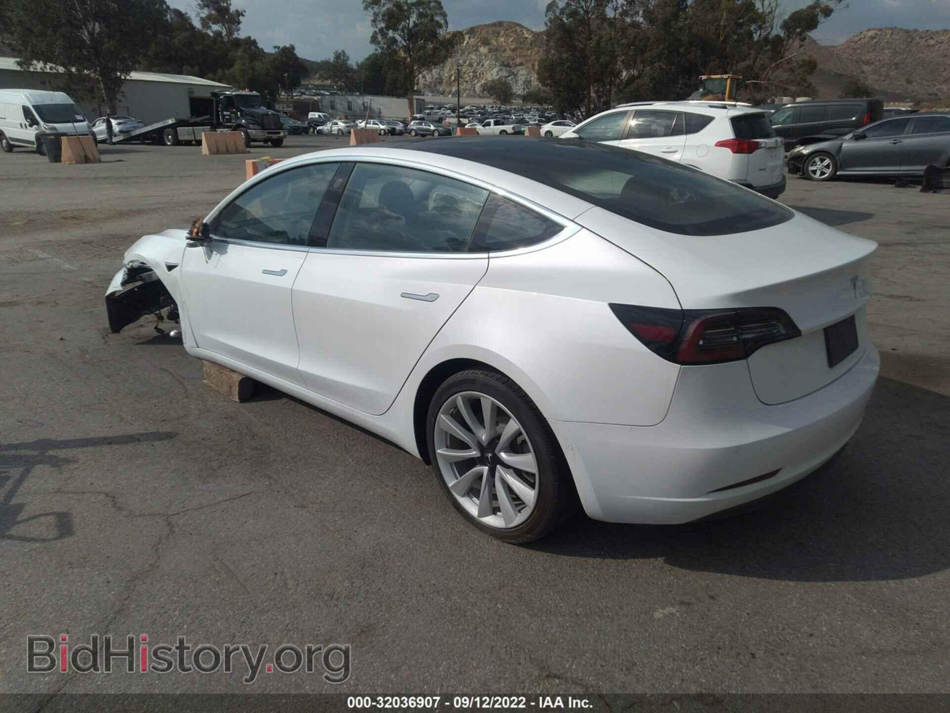 2019 TESLA MODEL 3 - VIN: 5YJ3E1EA4KF472535 - Фото 3