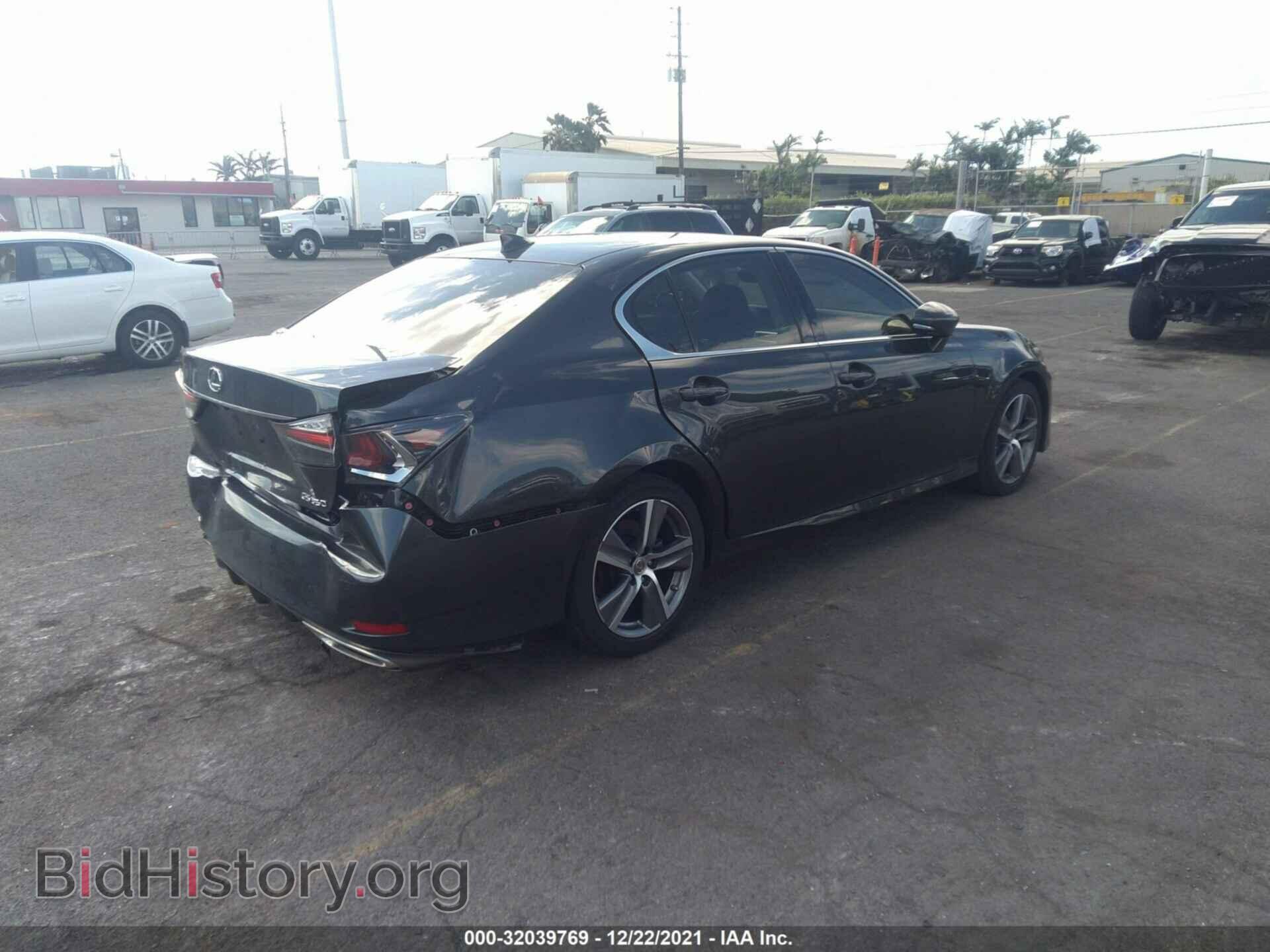 2017 LEXUS GS - VIN: JTHBZ1BL8HA012008 - Photo 4