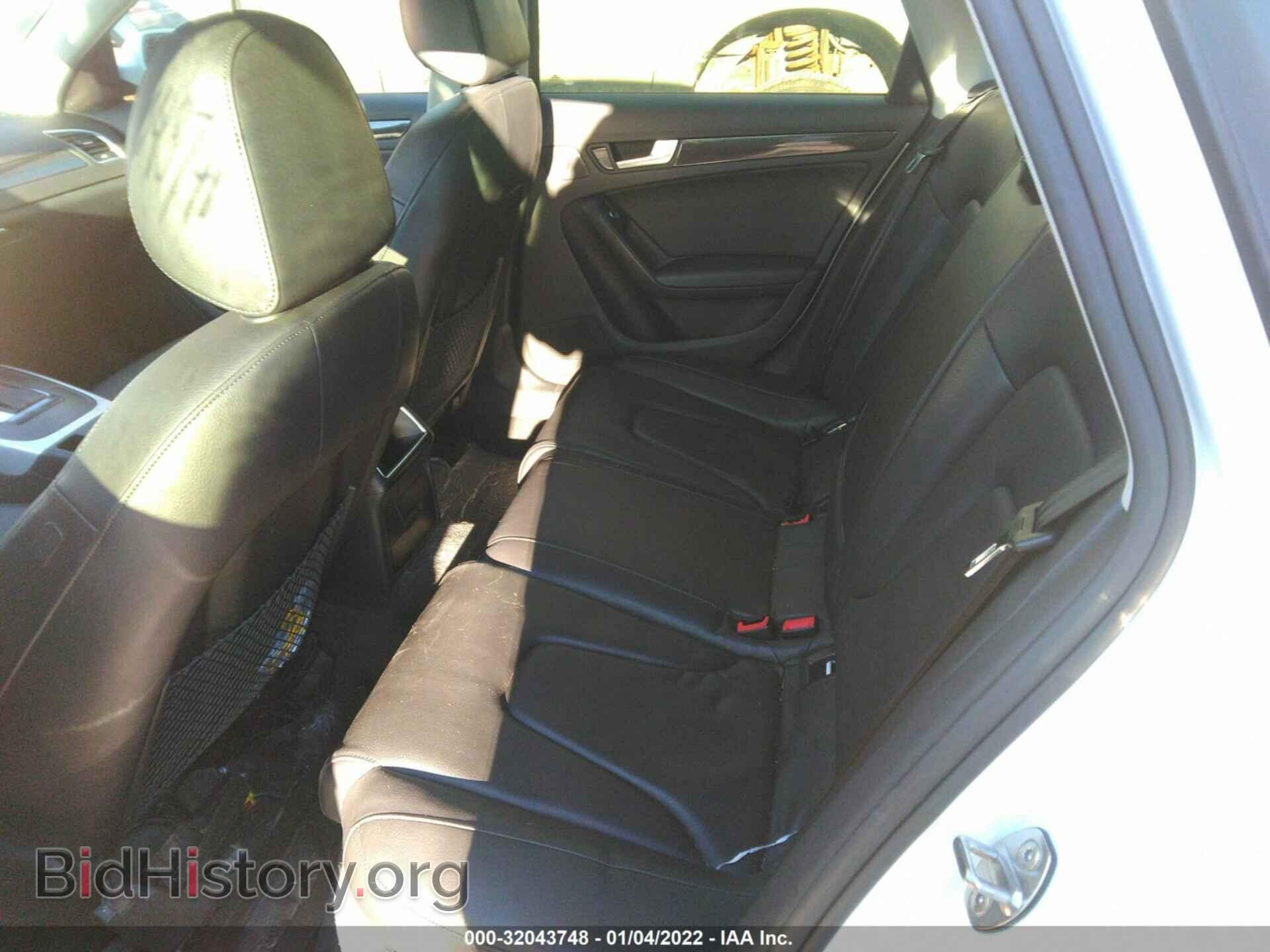 2013 AUDI A4 - VIN: WAUAFAFL7DA179029 - Фото 8