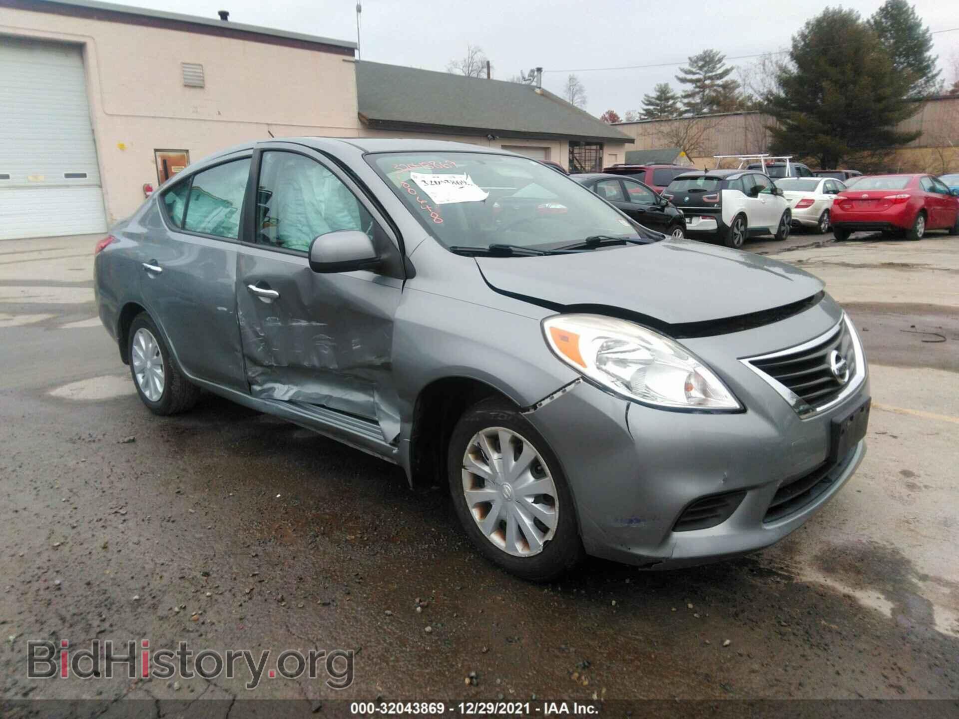 Фотография 3N1CN7AP1CL880123 - NISSAN VERSA 2012