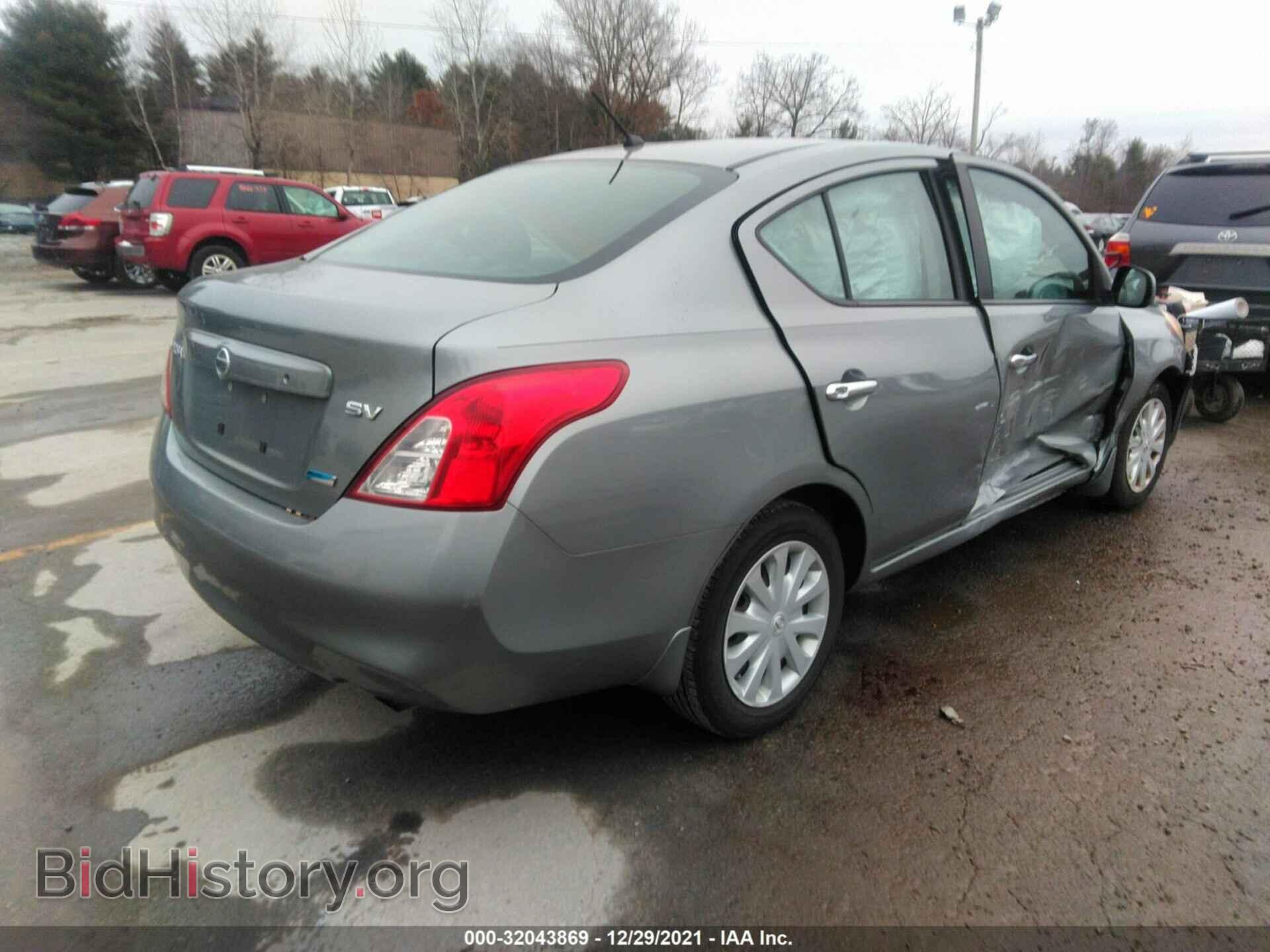 2012 NISSAN VERSA - VIN: 3N1CN7AP1CL880123 - Фото 4