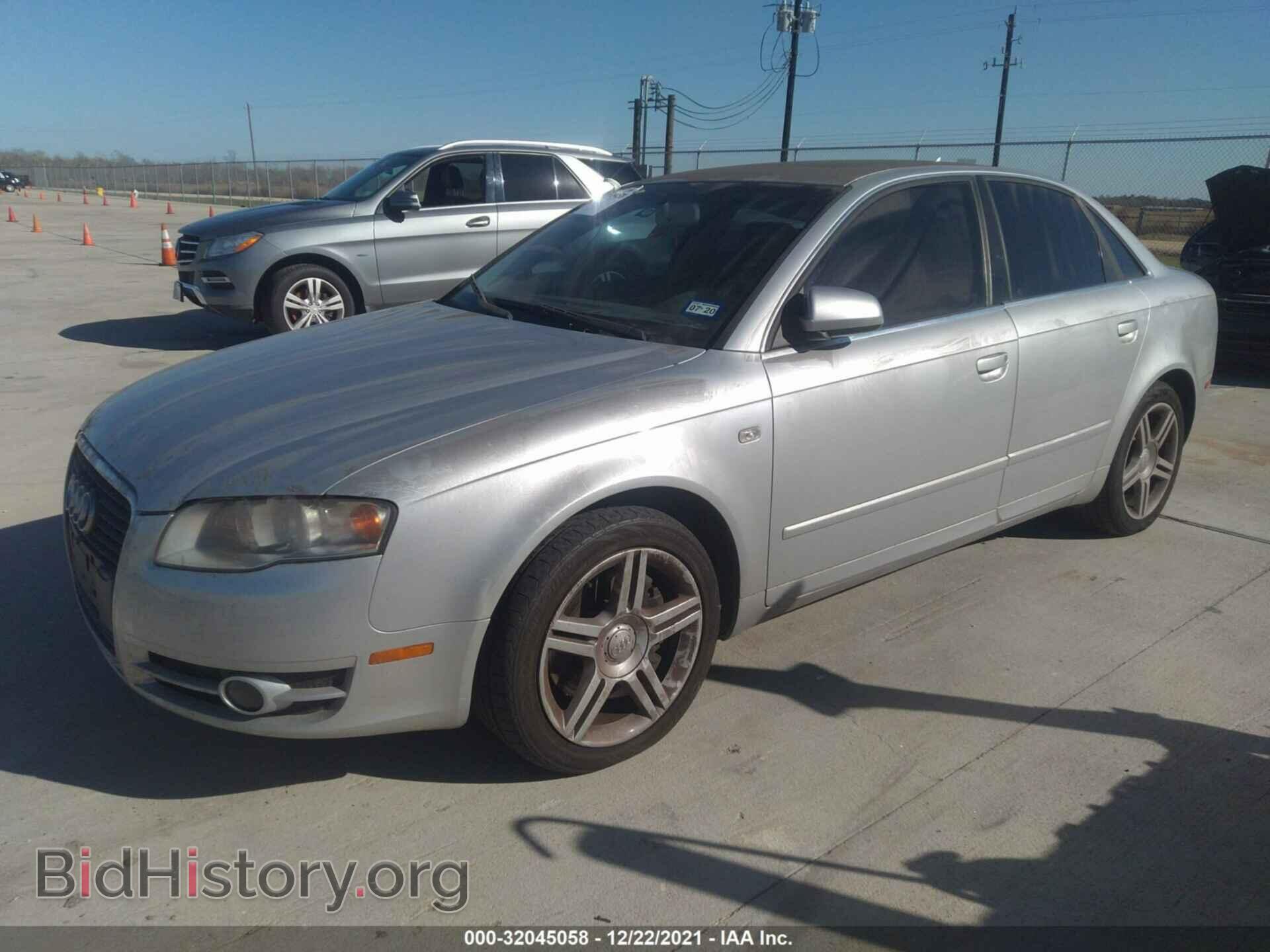 2007 AUDI A4 - VIN: WAUAF78E57A097080 - Фото 2