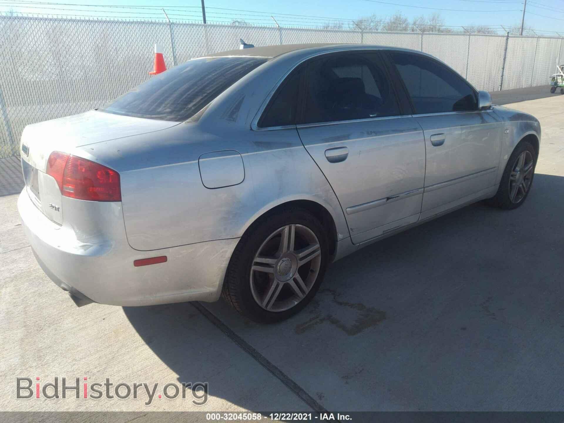 2007 AUDI A4 - VIN: WAUAF78E57A097080 - Фото 4