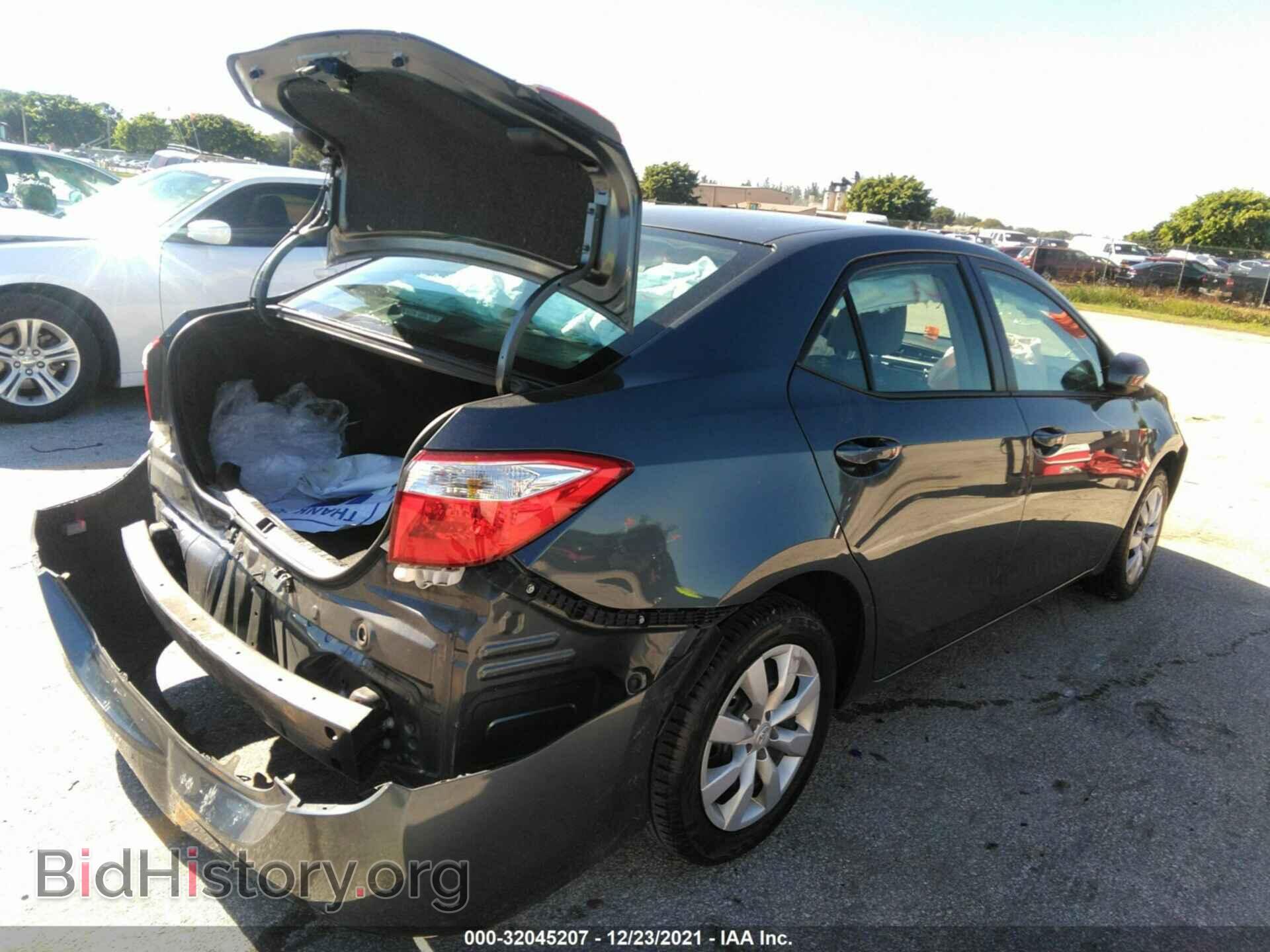 2016 TOYOTA COROLLA - VIN: 2T1BURHE3GC742040 - Фото 4