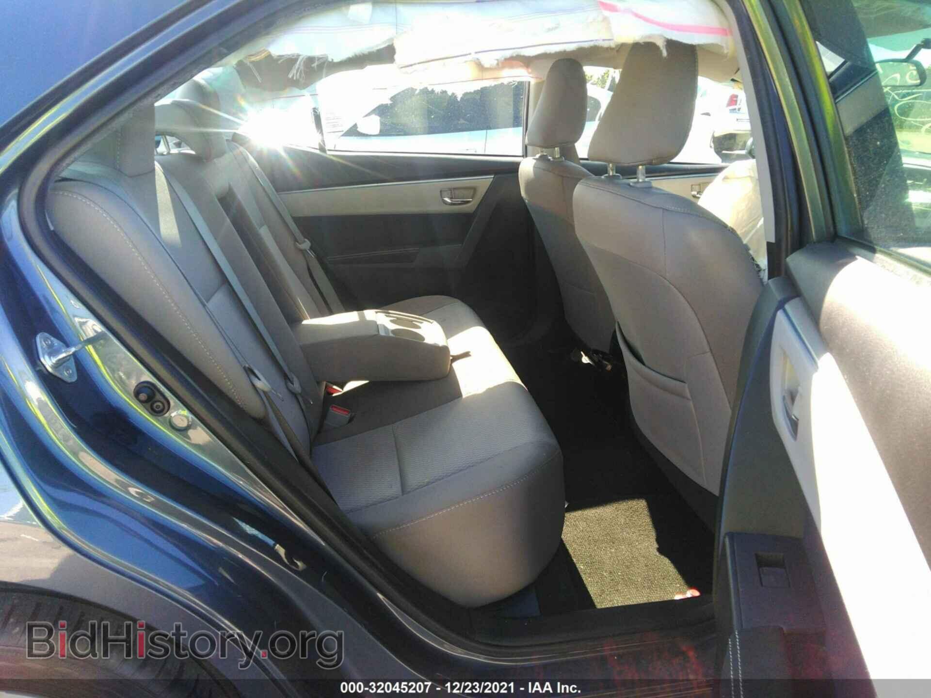 2016 TOYOTA COROLLA - VIN: 2T1BURHE3GC742040 - Фото 8