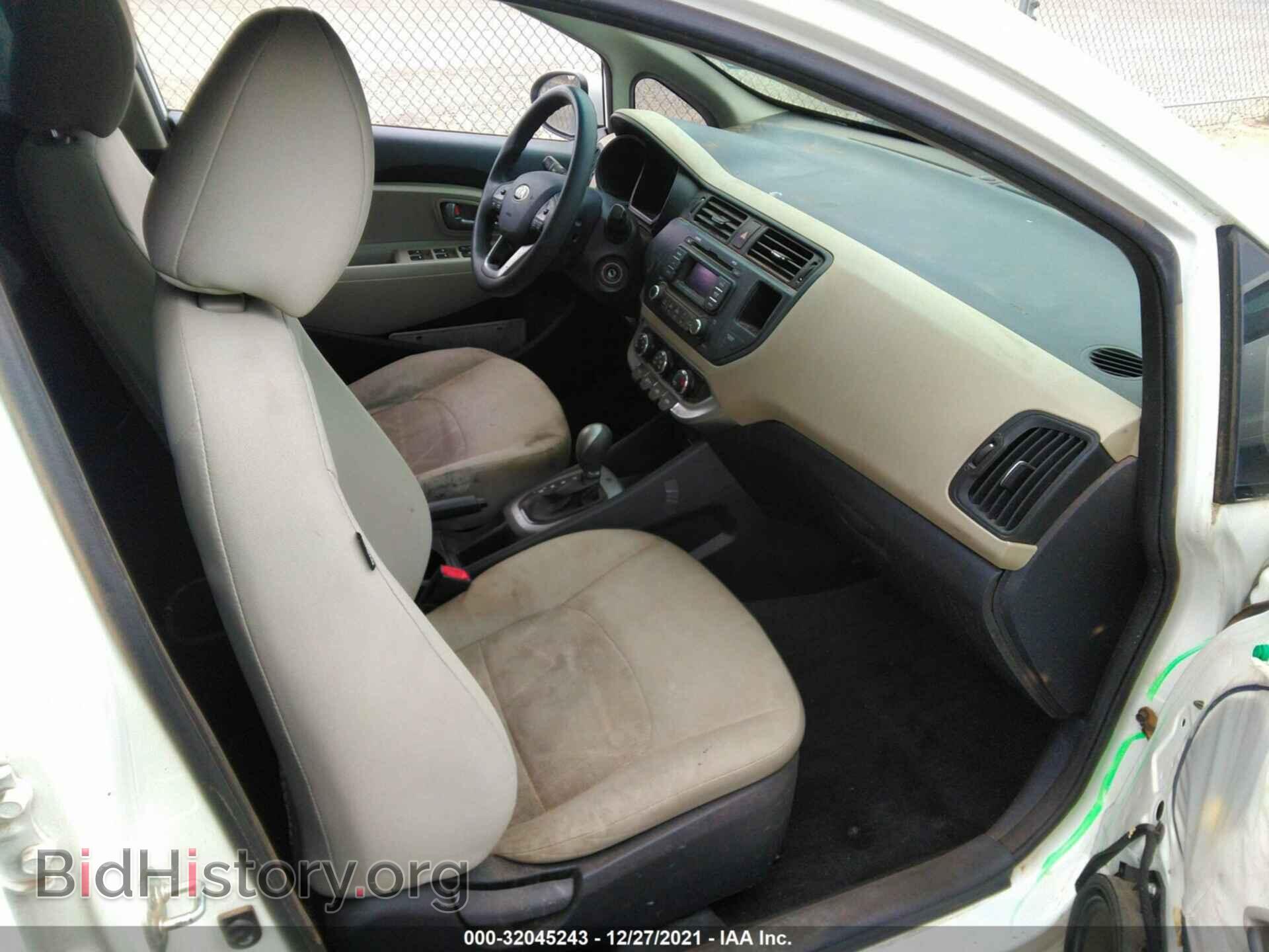 2013 KIA RIO - VIN: KNADM5A39D6293389 - Фото 5