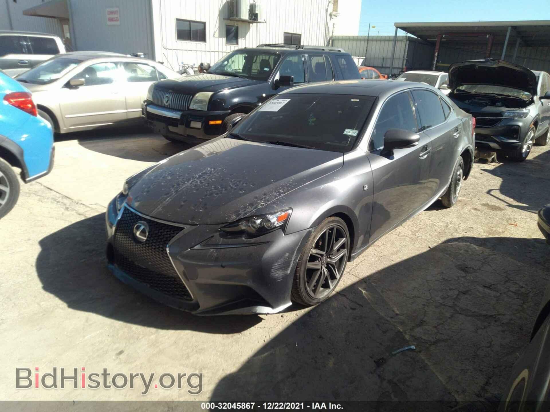 2014 LEXUS IS 350 - VIN: JTHBE1D27E5011596 - Фото 2