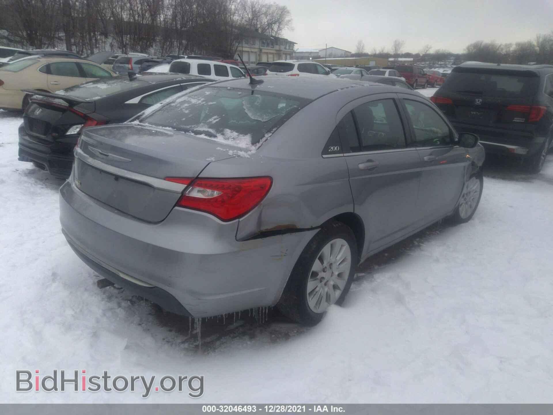 2014 CHRYSLER 200 - VIN: 1C3CCBAB7EN206897 - Фото 4