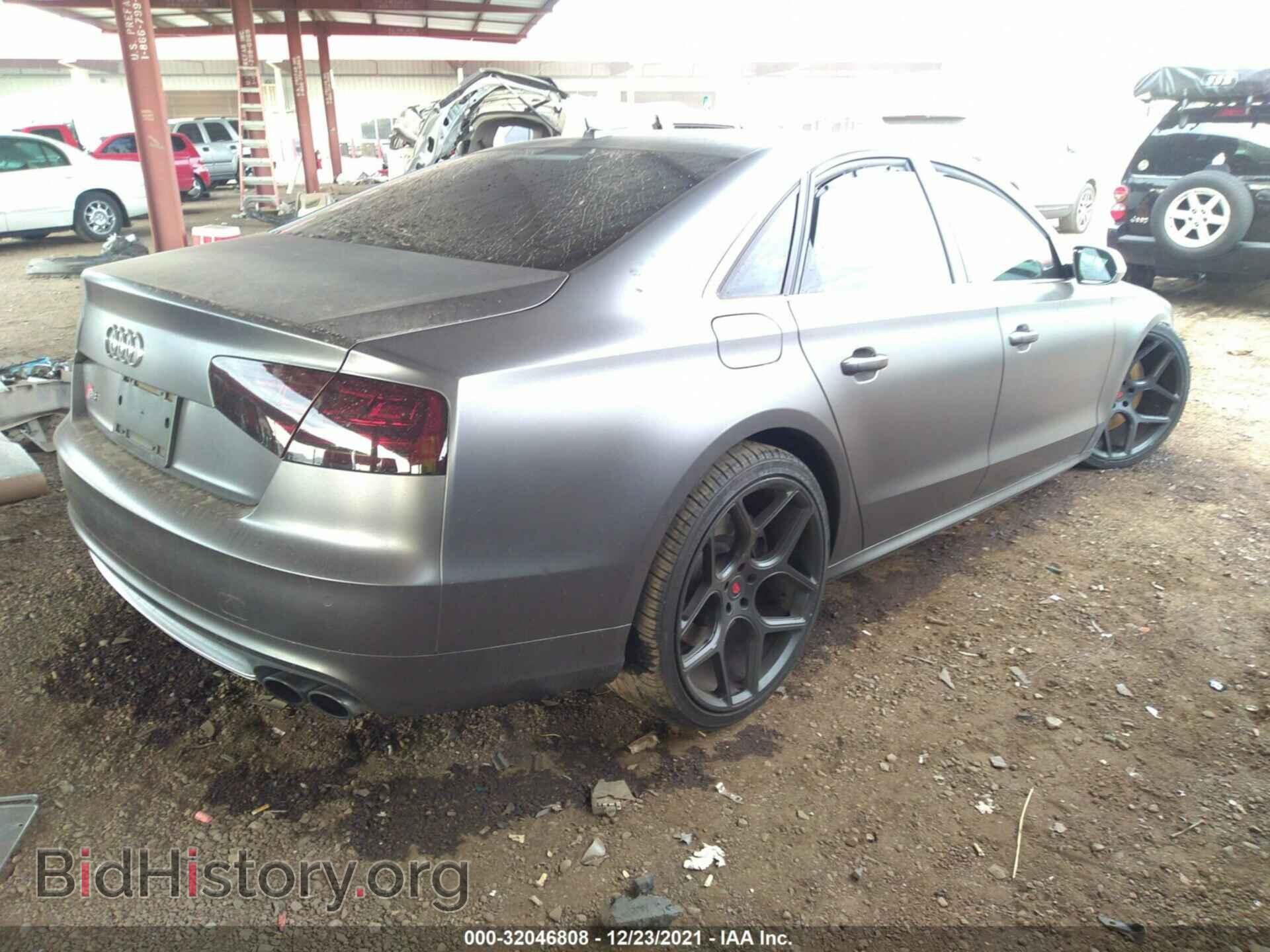 2013 AUDI S8 - VIN: WAUD2AFD0DN032898 - Photo 4