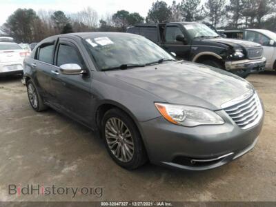 2013 Chrysler 200 Limited, gray — VIN 1C3CCBCG3DN524068, IAAI