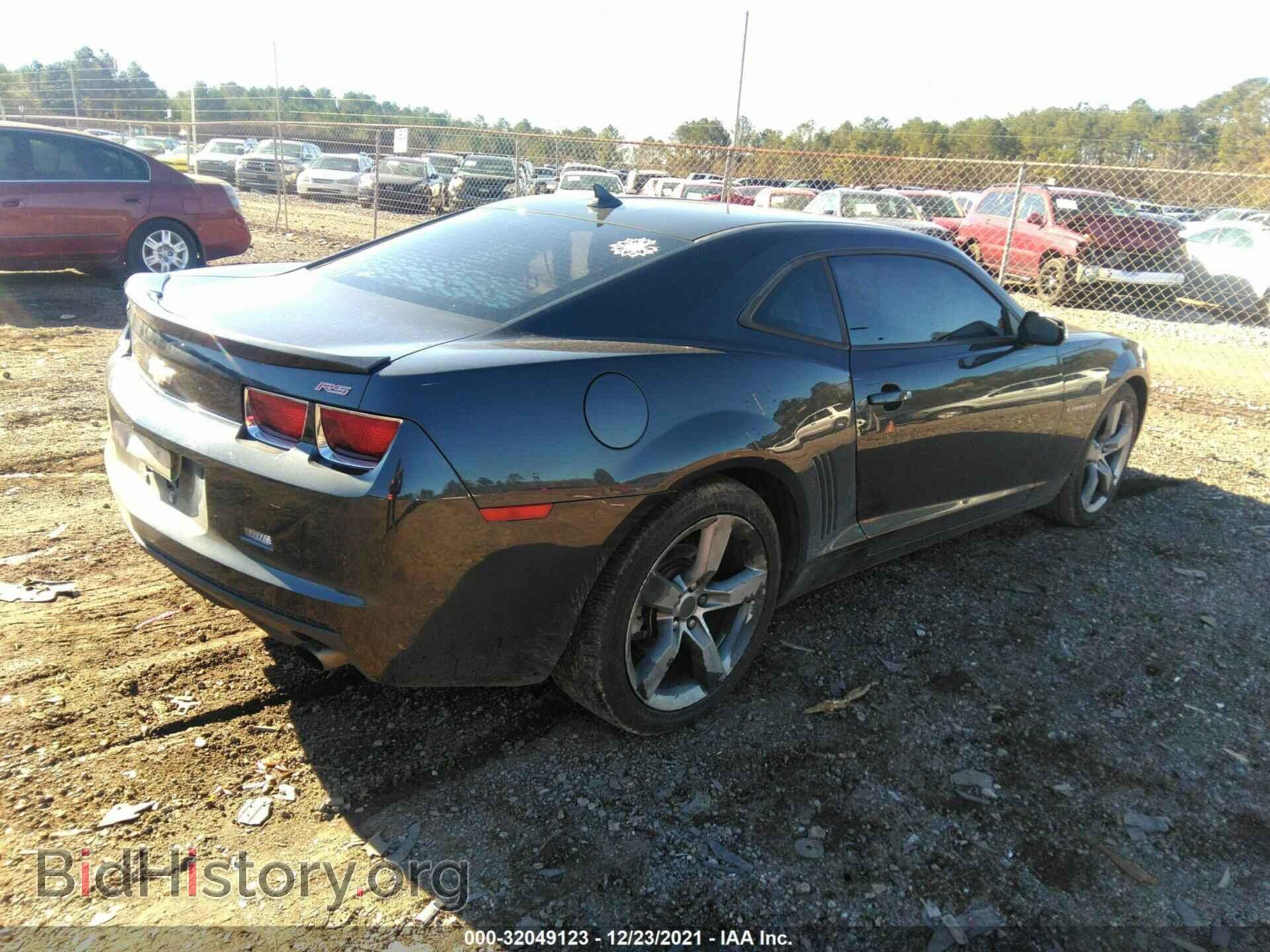 2012 CHEVROLET CAMARO - VIN: 2G1FB1E37C9190931 - Фото 4