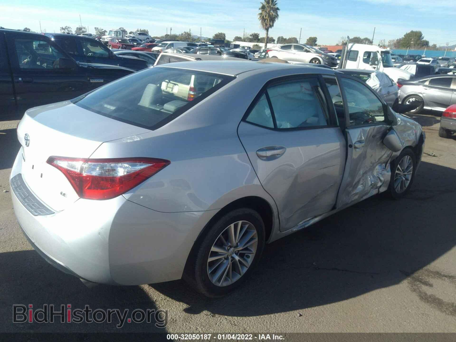2014 TOYOTA COROLLA - VIN: 5YFBURHE8EP130168 - Фото 4