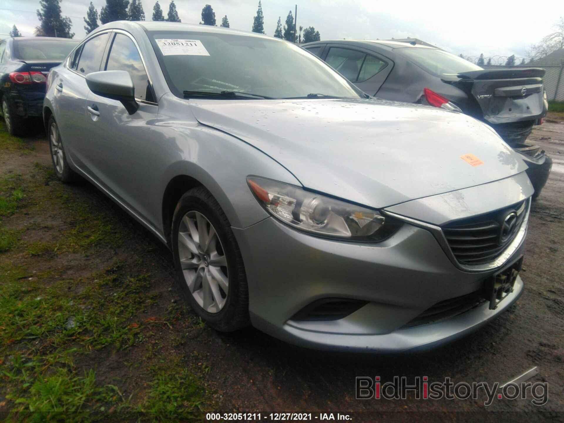 Photo JM1GJ1U53G1402395 - MAZDA MAZDA6 2016