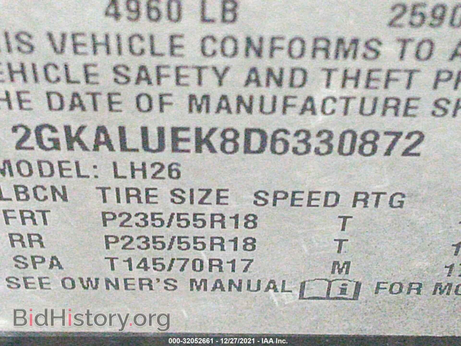 2013 GMC TERRAIN - VIN: 2GKALUEK8D6330872 - Photo 9