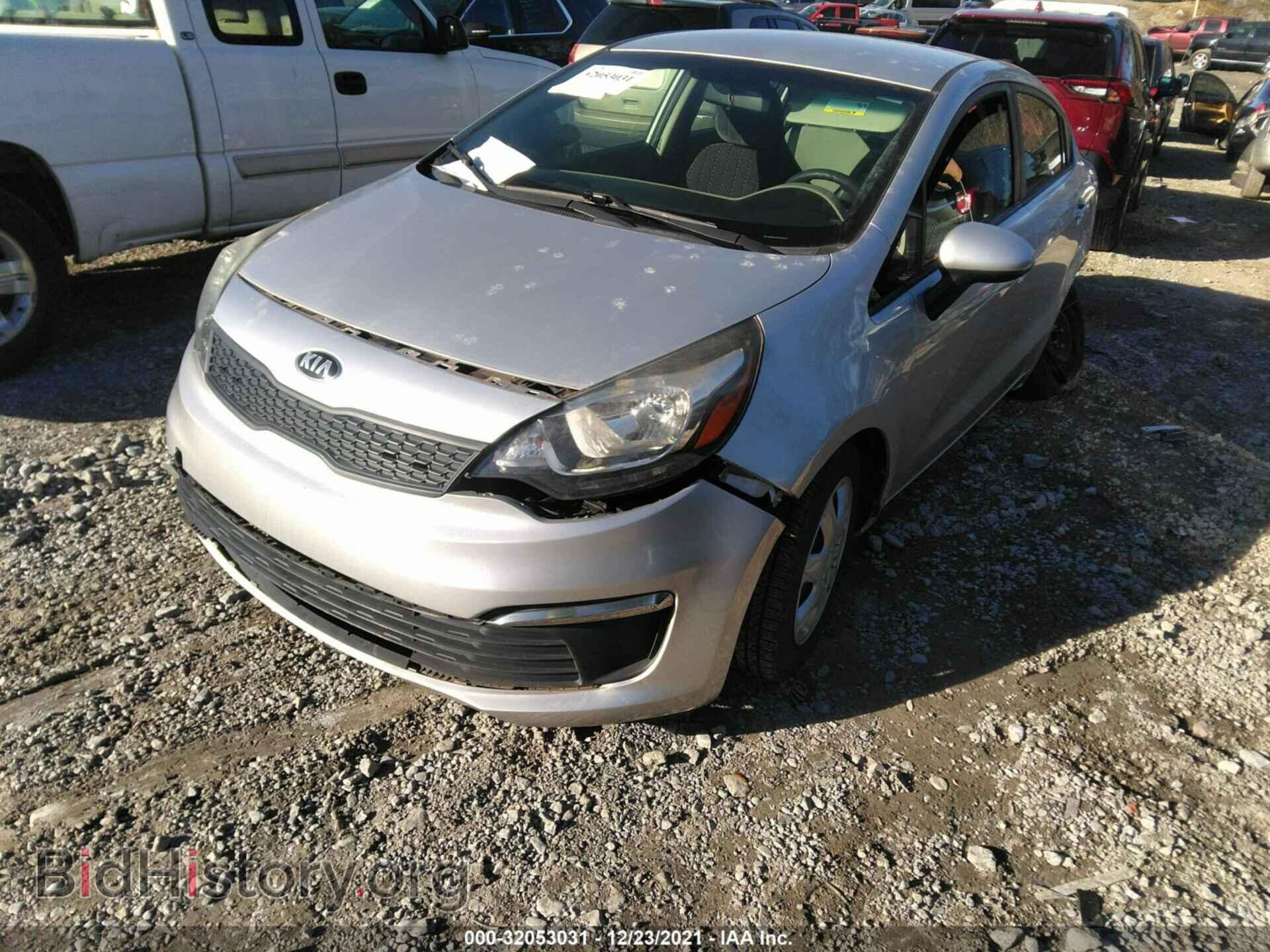 2016 KIA RIO - VIN: KNADM4A39G6546242 - Фото 2