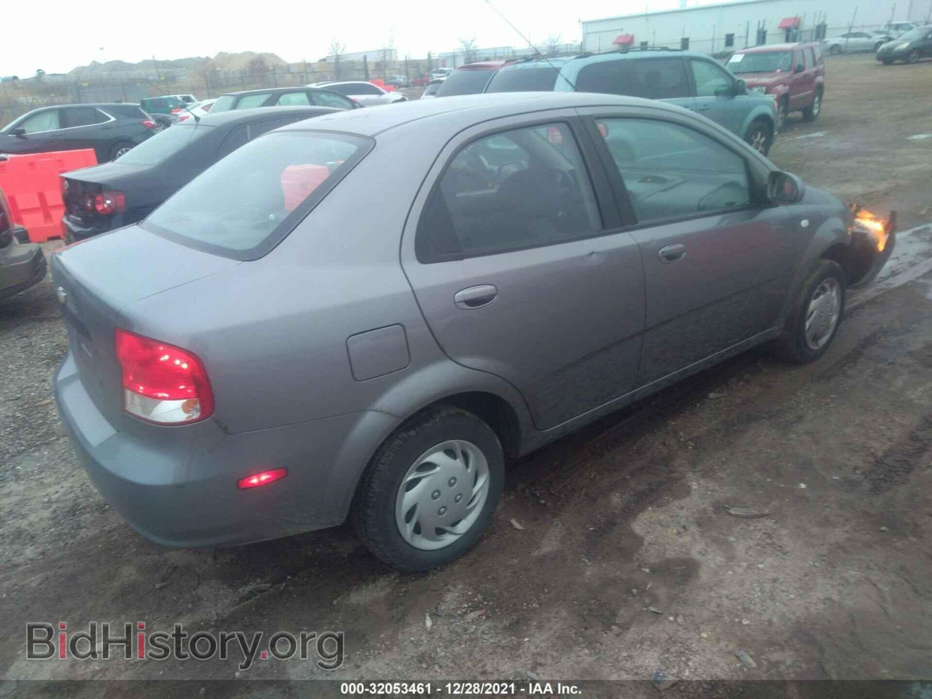 2006 CHEVROLET AVEO - VIN: KL1TD56606B591199 - Фото 4