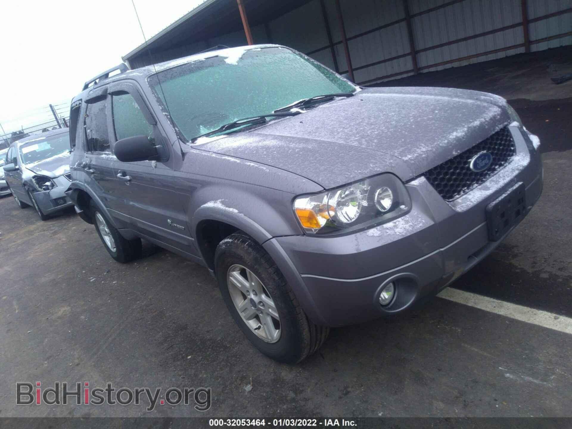 Photo 1FMCU49H97KA97971 - FORD ESCAPE 2007
