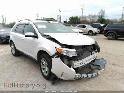 2014 Ford EDGE SEL, белый — VIN 2FMDK4JC6EBB80565, IAAI