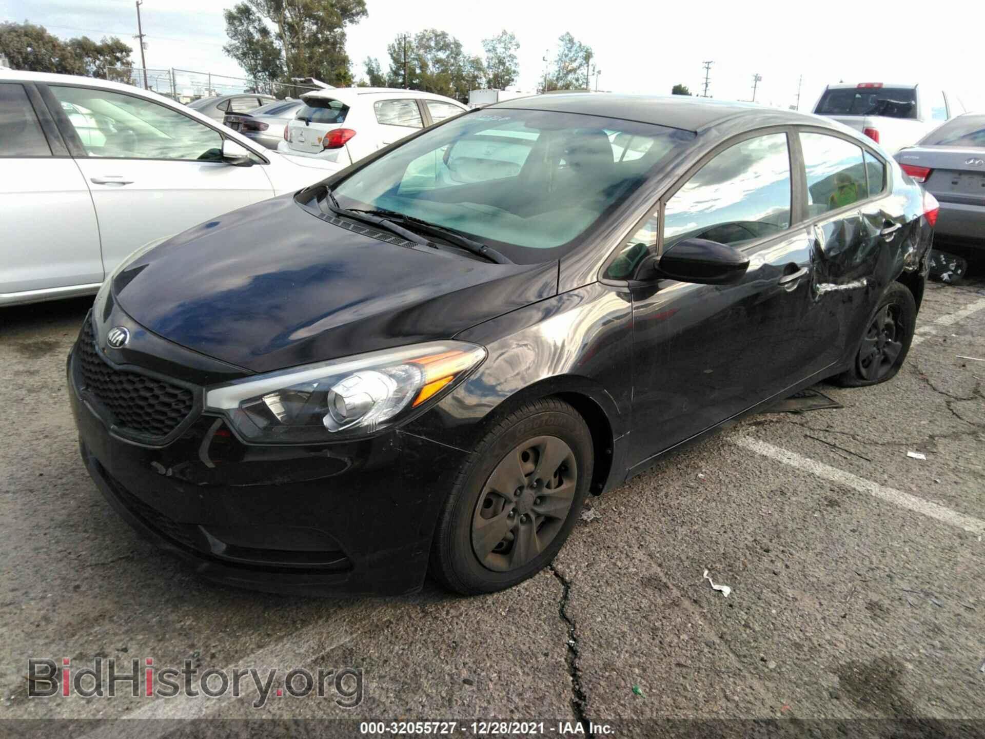 2016 KIA FORTE - VIN: KNAFK4A64G5579227 - Фото 2