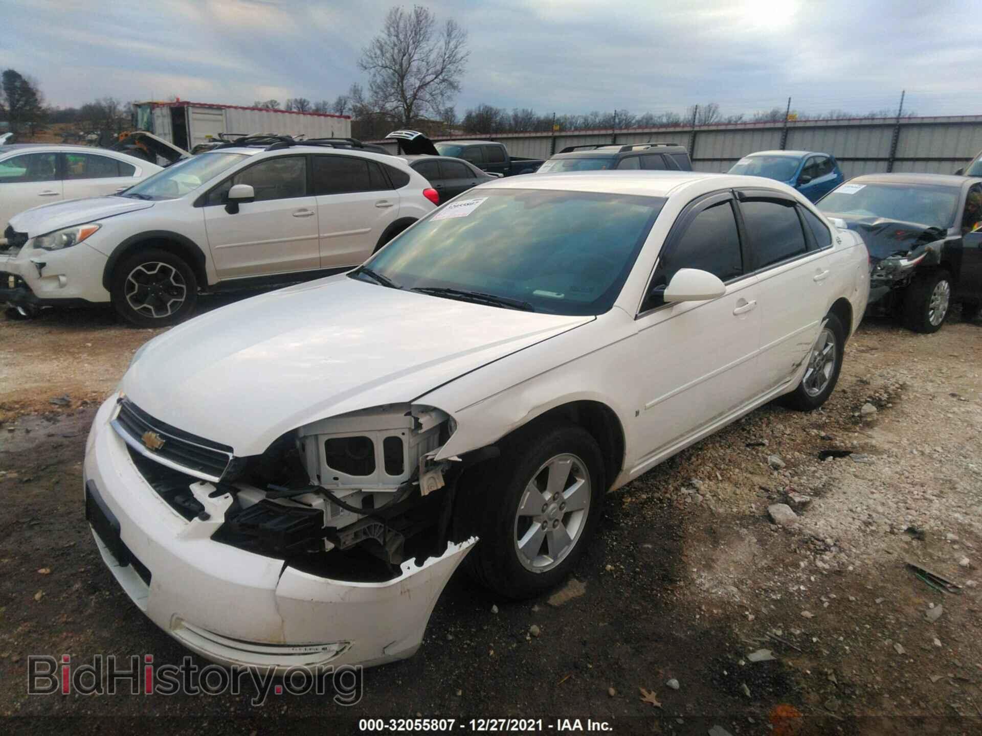 2007 CHEVROLET IMPALA - VIN: 2G1WT55K979133017 - Фото 2