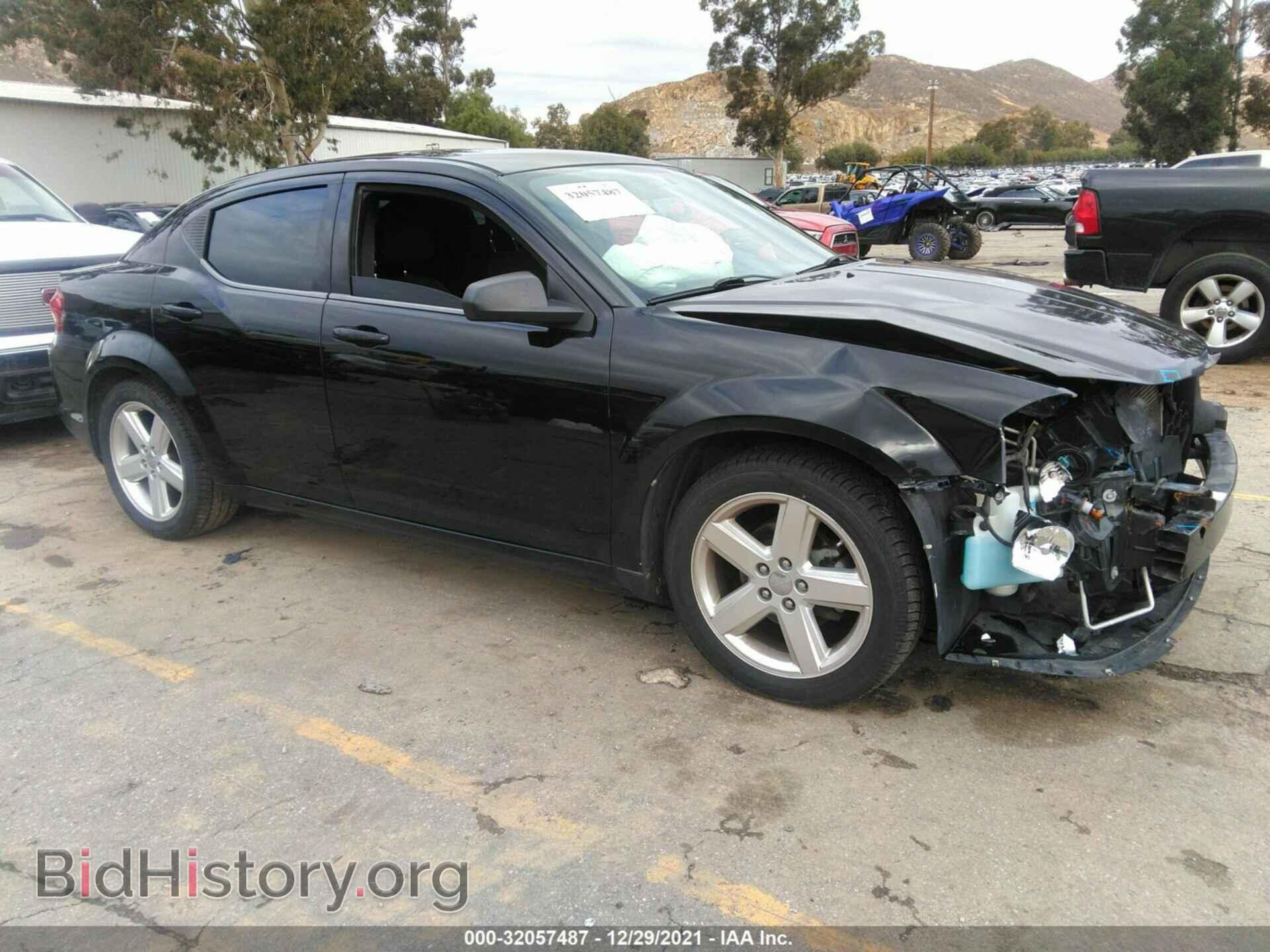 Фотография 1C3CDZAB3DN563160 - DODGE AVENGER 2013