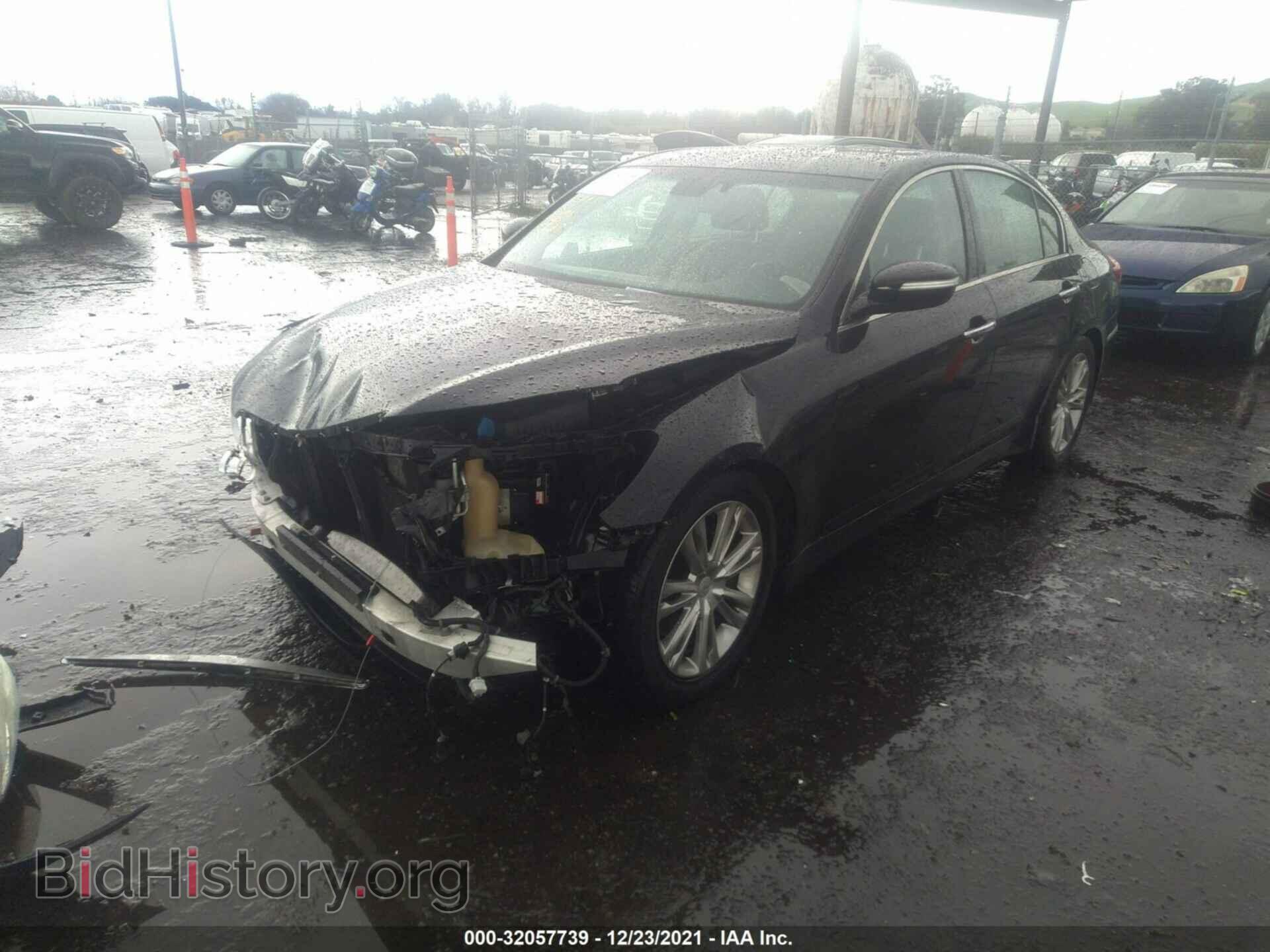 2012 HYUNDAI GENESIS - VIN: KMHGC4DD6CU182953 - Фото 2