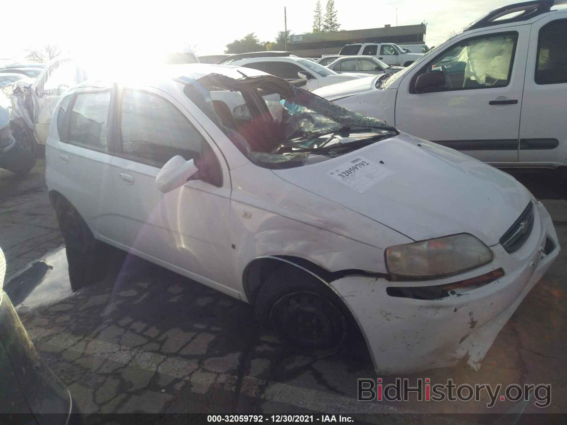 Photo KL1TD66668B059805 - CHEVROLET AVEO 2008