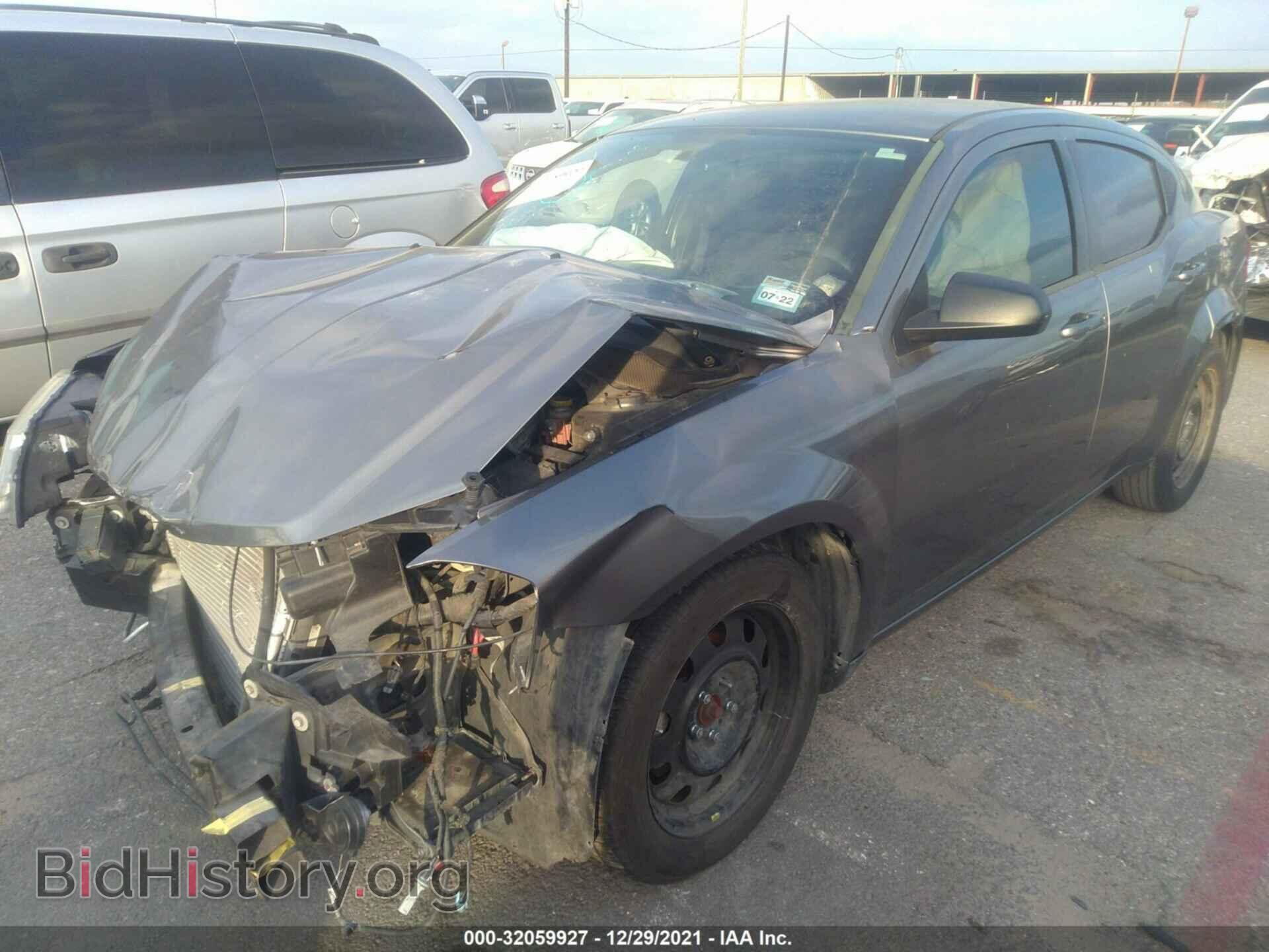 2012 DODGE AVENGER - VIN: 1C3CDZAB5CN110463 - Фото 2