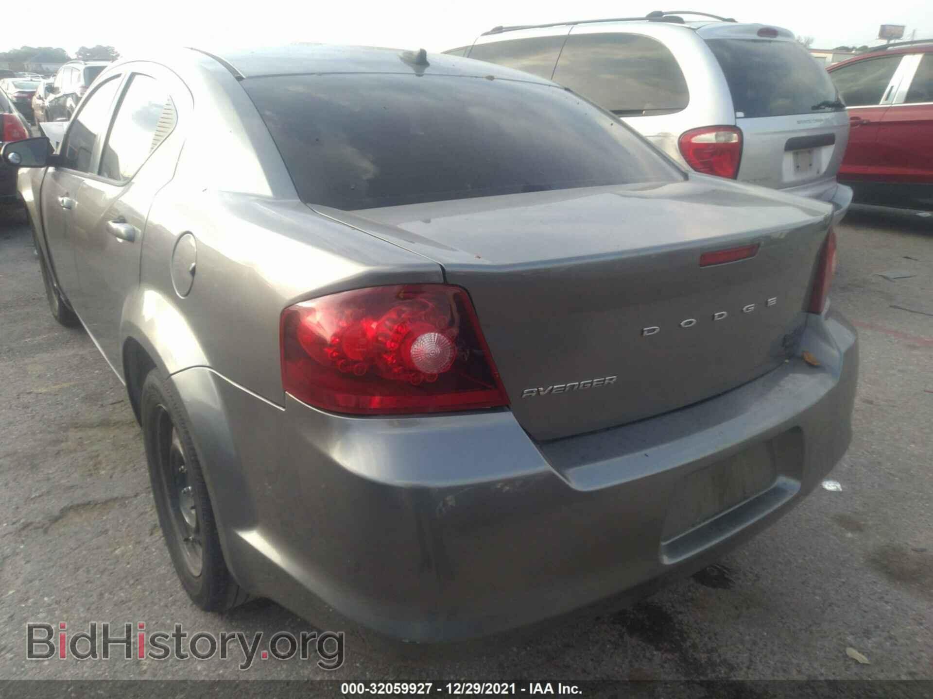 2012 DODGE AVENGER - VIN: 1C3CDZAB5CN110463 - Фото 3
