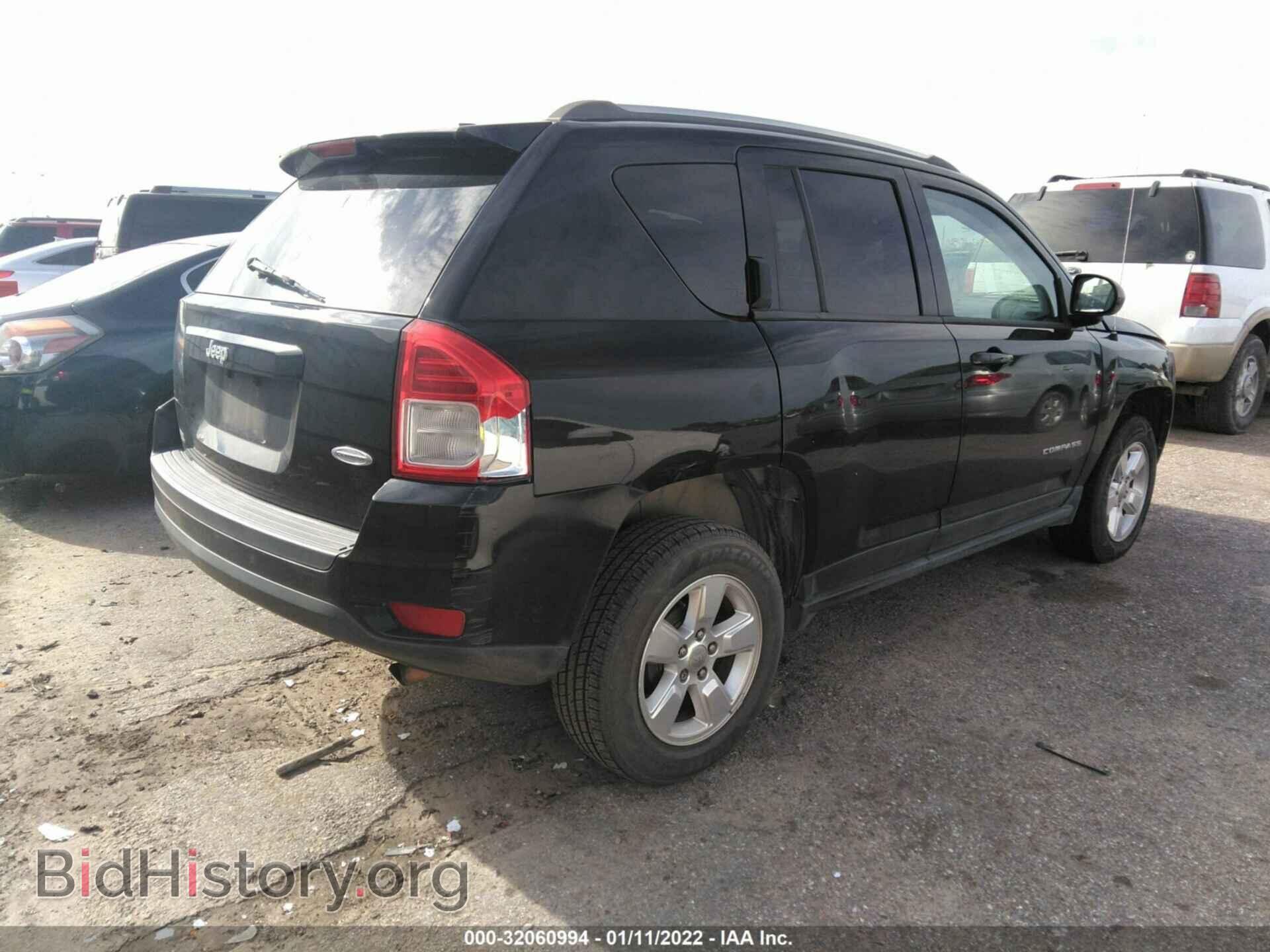 2013 JEEP COMPASS - VIN: 1C4NJCEA3DD230331 - Фото 4
