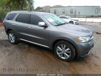 2011 Dodge DURANGO Crew, серый — VIN 1D4SD4GT9BC648333, IAAI
