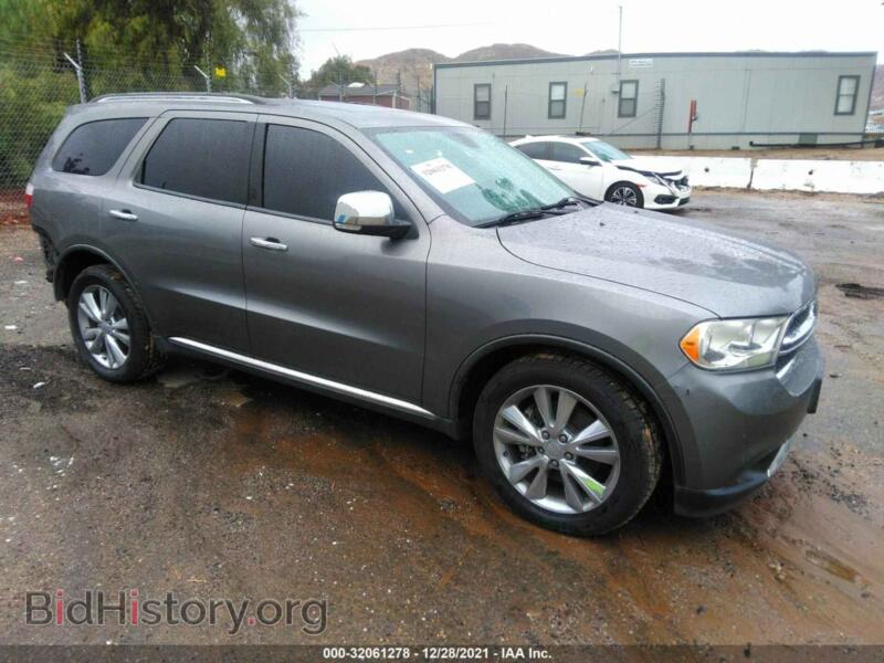 2011 Dodge DURANGO CREW (VIN 1D4SD4GT9BC648333) — фото 1 из 12, IAAI, повреждение: задняя часть