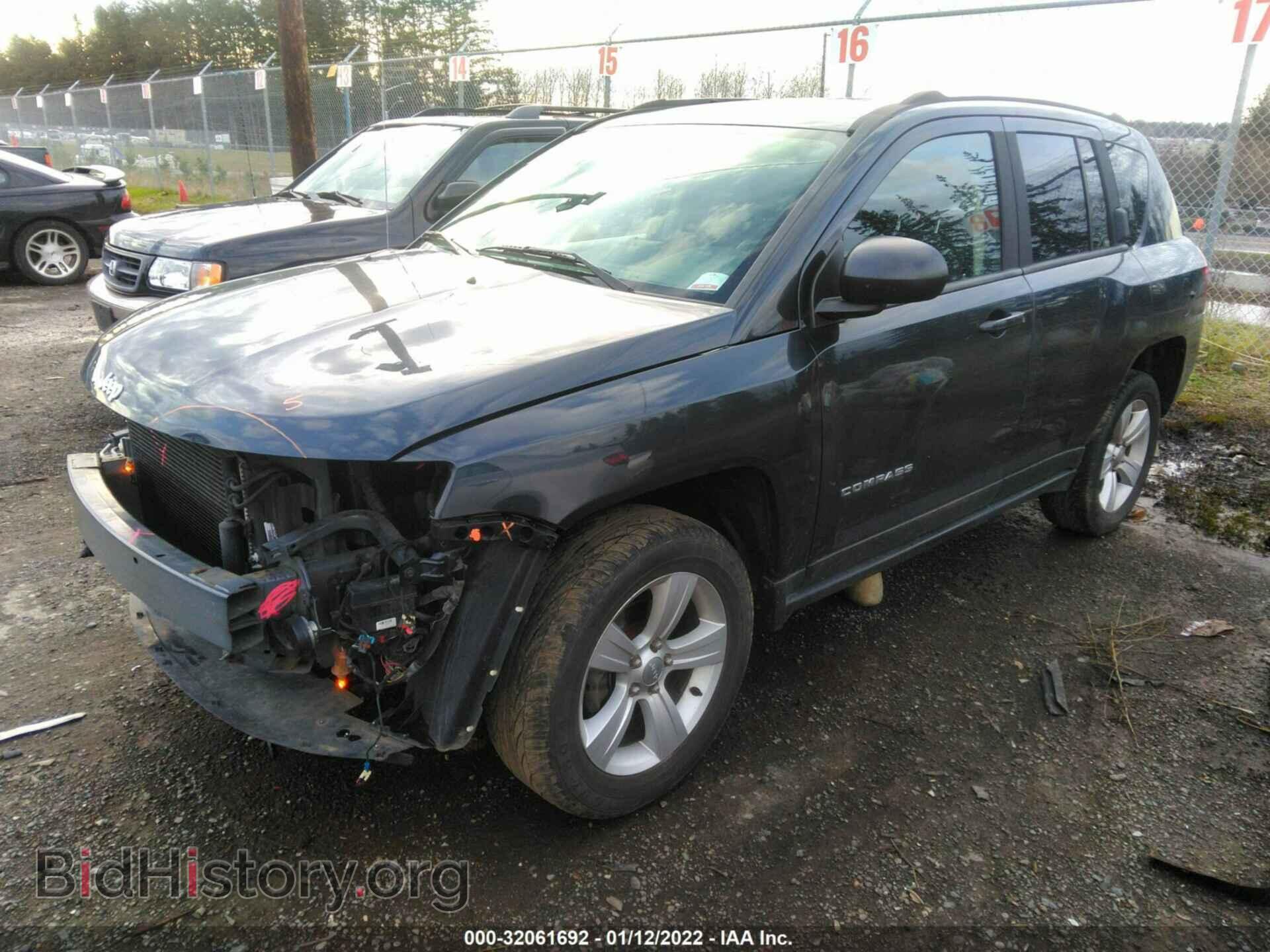 2014 JEEP COMPASS - VIN: 1C4NJDBB3ED863545 - Фото 2