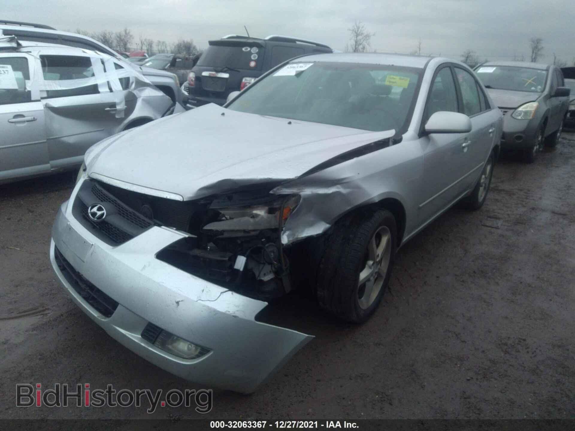 2006 HYUNDAI SONATA - VIN: 5NPEU46F16H080661 - Фото 2