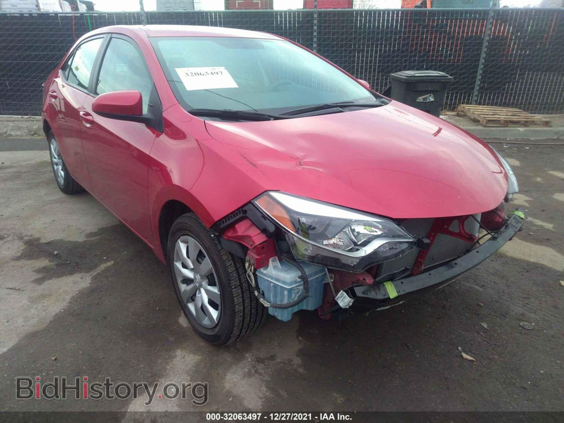 Photo 5YFBURHE3EP056366 - TOYOTA COROLLA 2014
