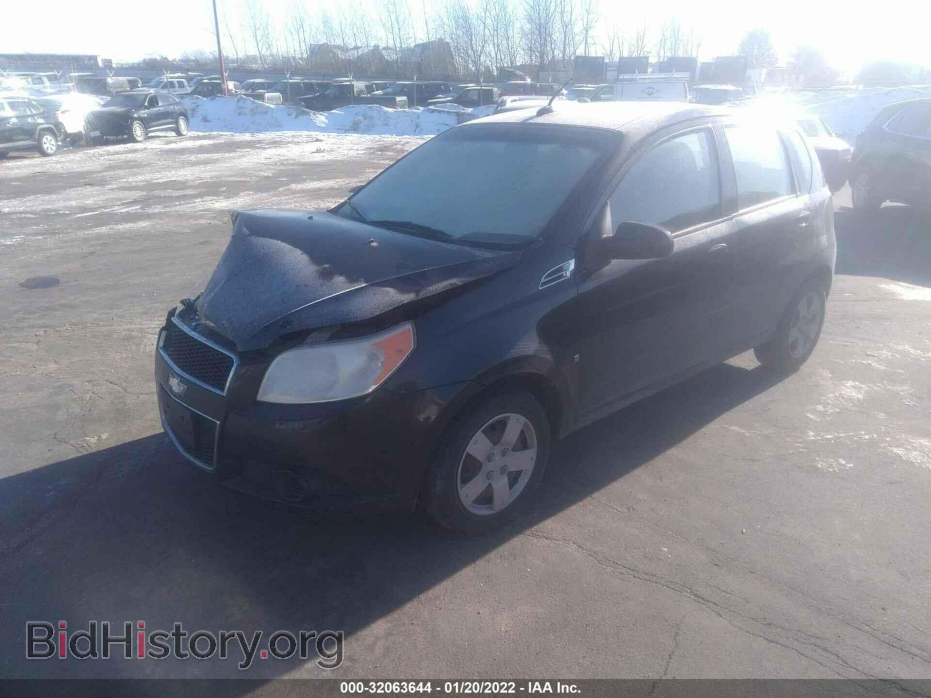 2009 CHEVROLET AVEO - VIN: KL1TD66E19B334781 - Фото 2